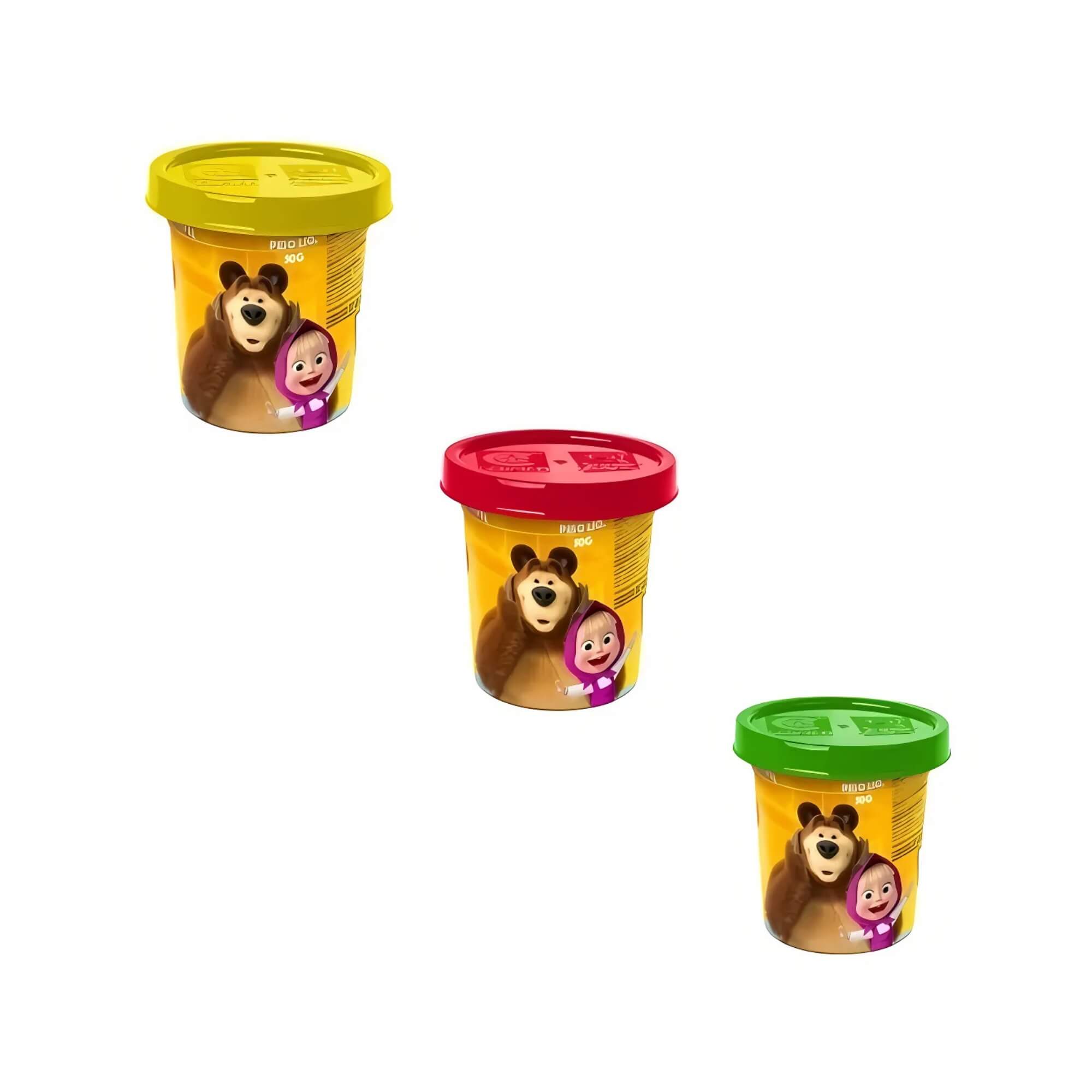 Brinquedo Infantil Masha e o Urso - Fábrica de Espaguete Cotiplás - 2893