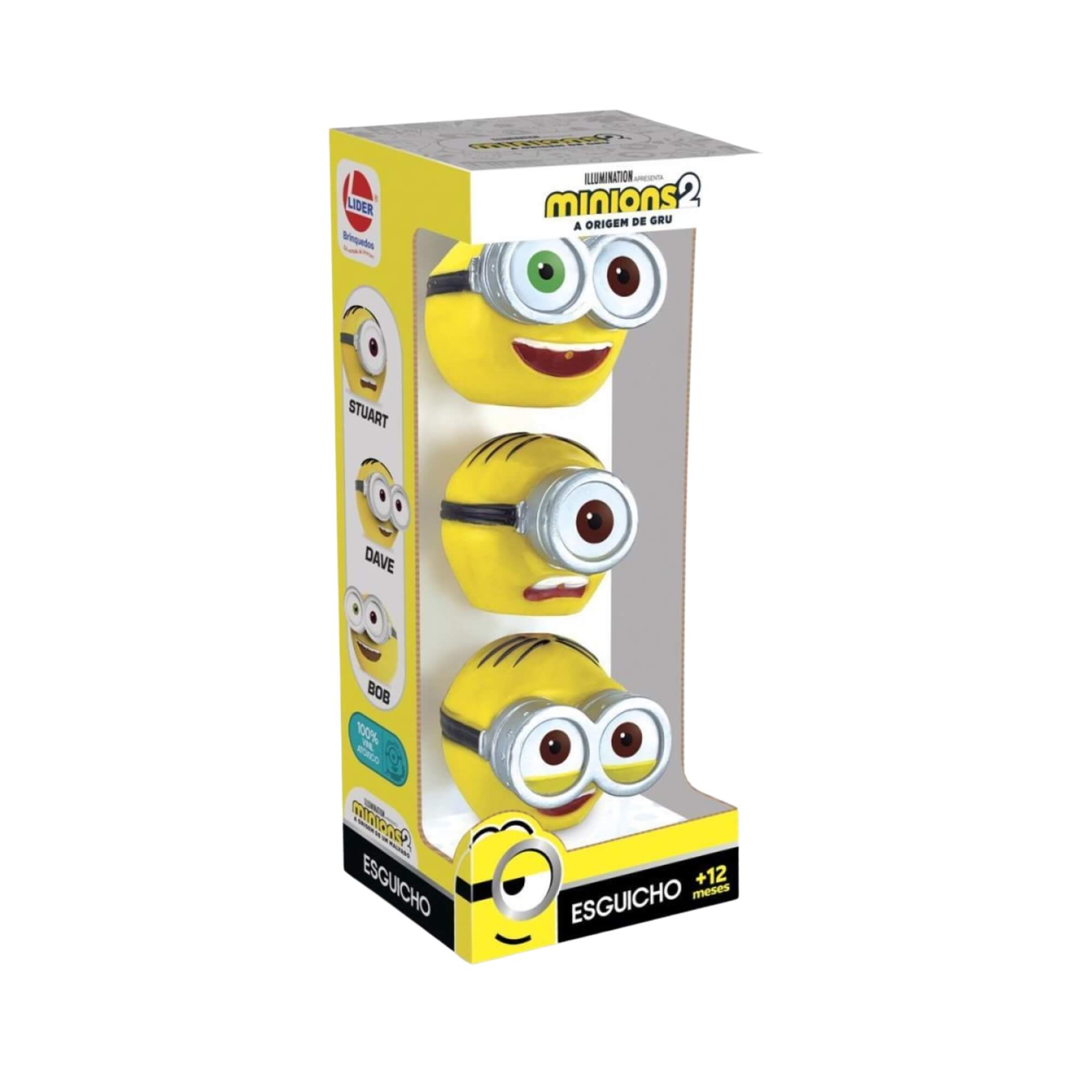 Brinquedo para Banho Bolinhas Esguicho Minions Lider - 297