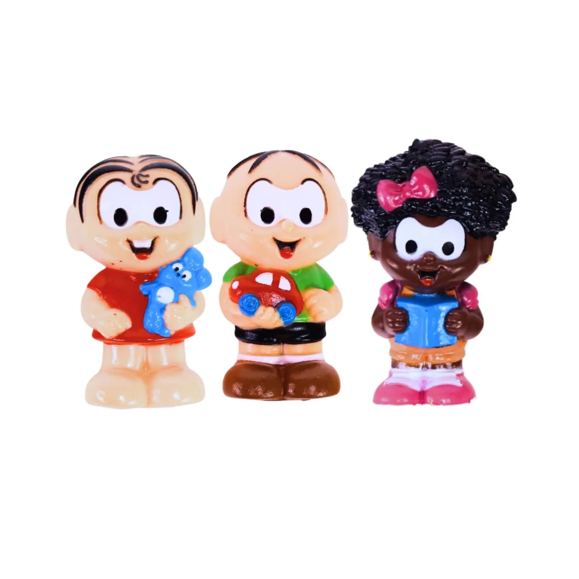 Brinquedo Infantil Dedoches Turma da Mônica Kit com 5 Líder - 3767