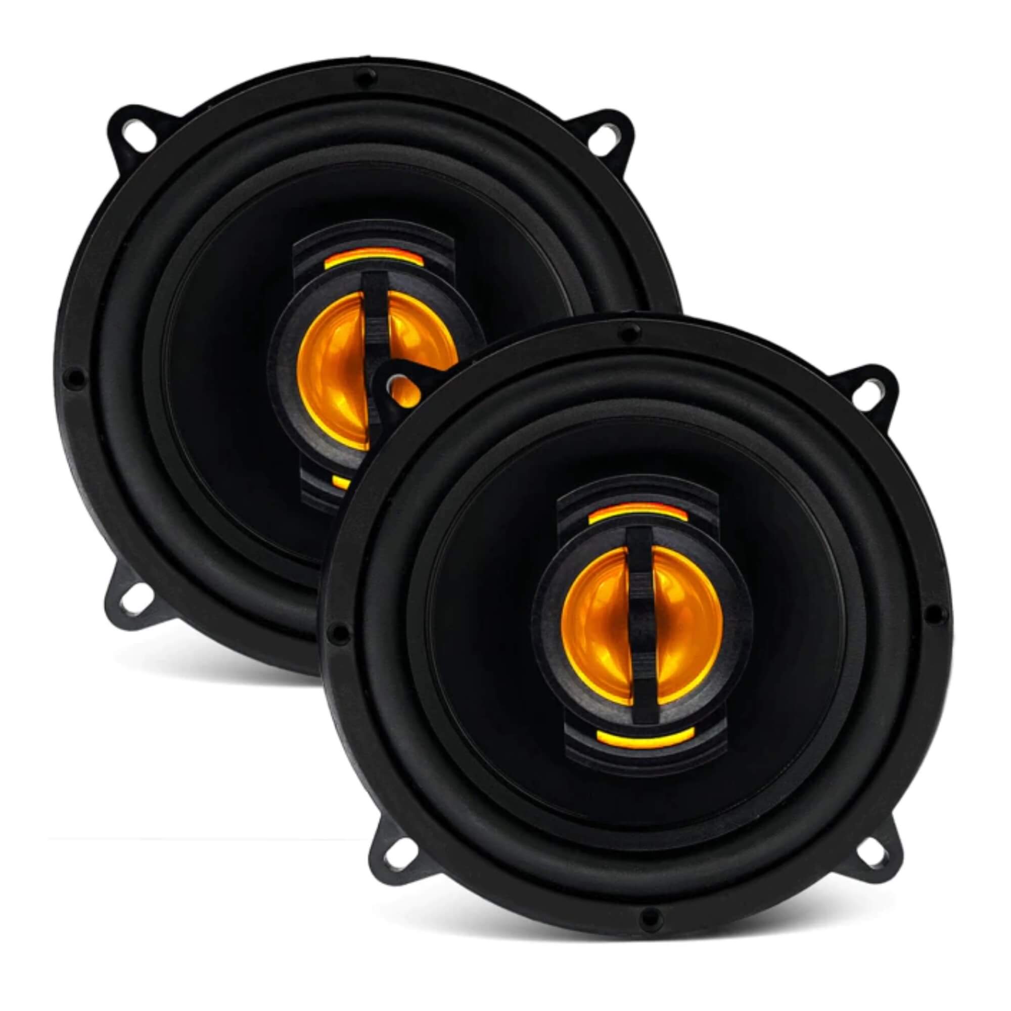 Kit Alto Falantes Portas Dianteiras Traseiras 220WRMS Flex Leson Car.:Volkswagen Golf 1992 a 20