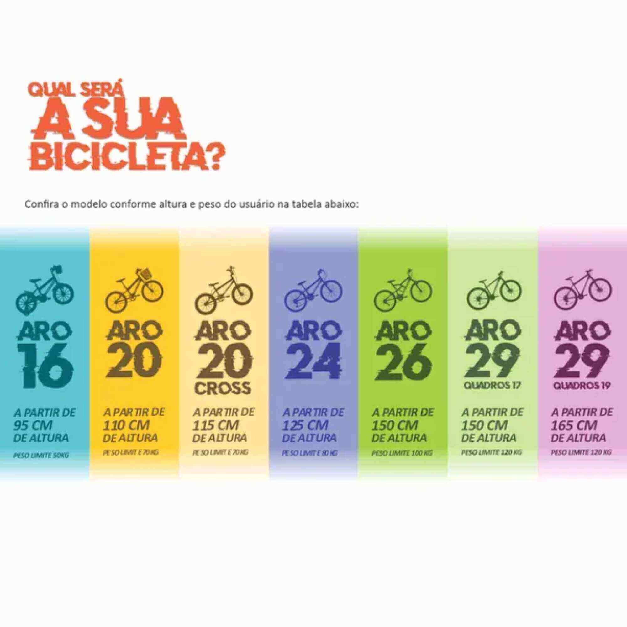 Bicicleta Aro 29" Flexus 1.5 MTB 21V Disk-Brake Laranja Free Action - 3020601381302-066