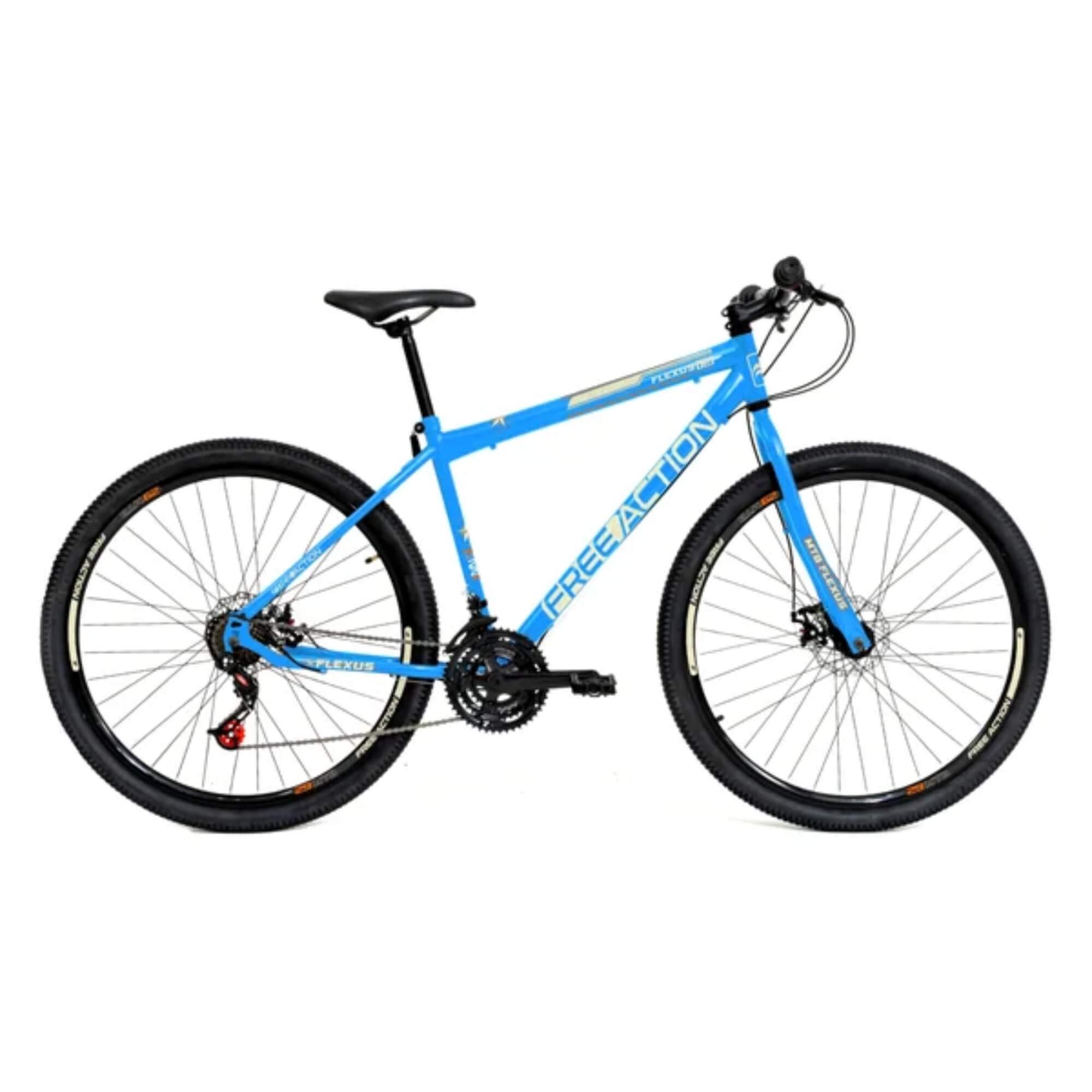 Bicicleta Aro 29" Flexus 1.5 MTB 21V Disk-Brake Azul Free Action - 3020601381302-001