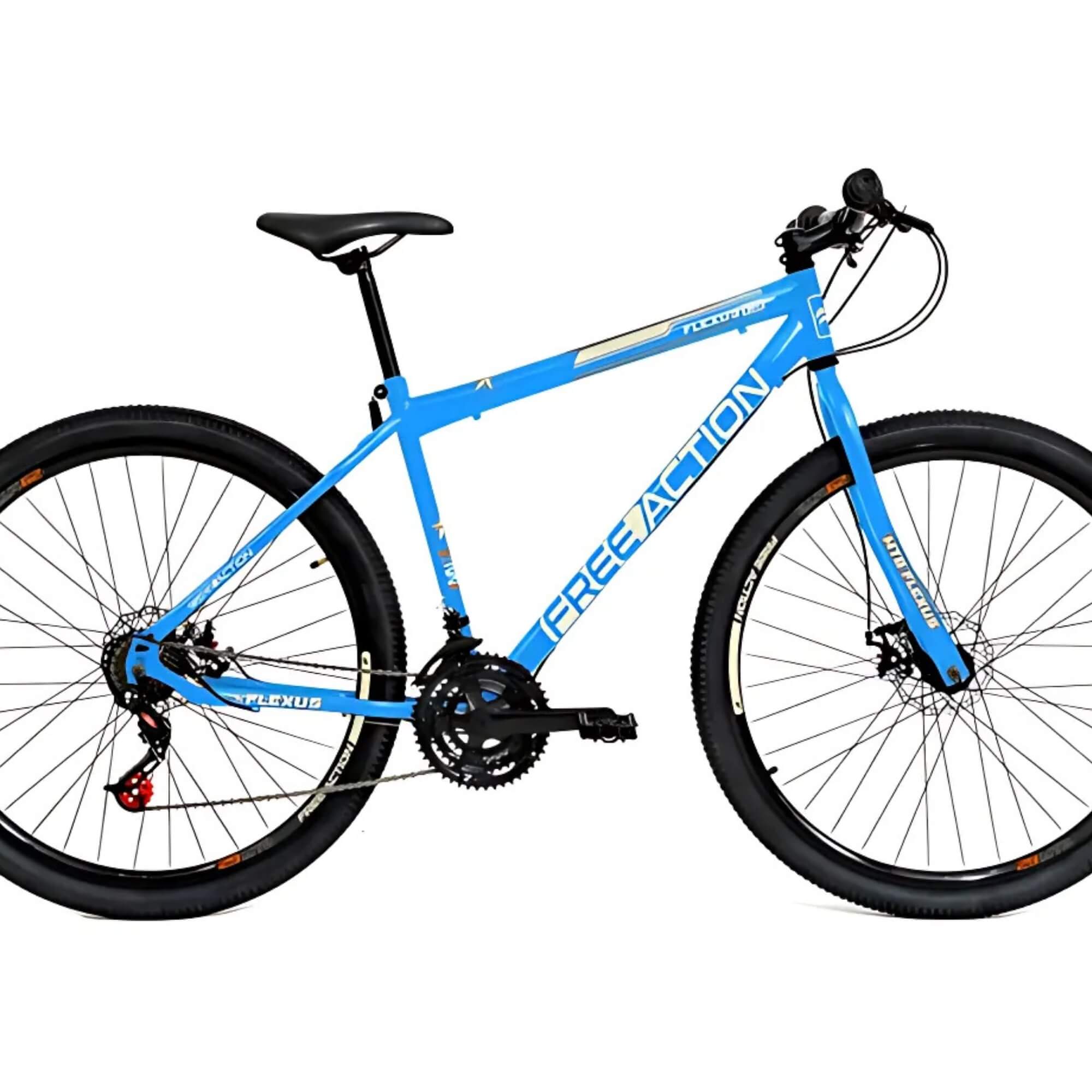 Bicicleta Aro 29" Flexus 1.5 MTB 21V Disk-Brake Azul Free Action - 3020601381302-001