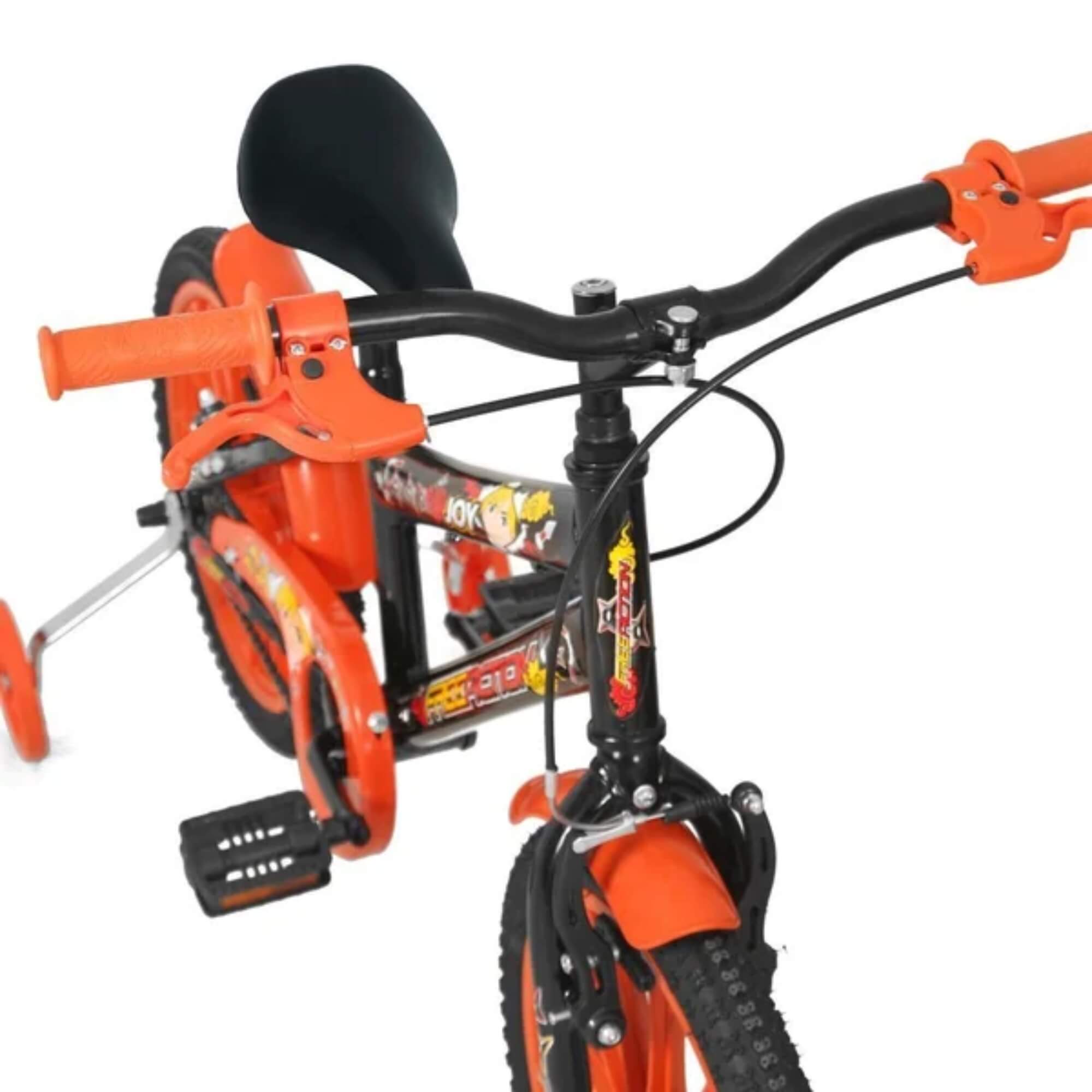 Bicicleta Infantil Aro 16" Joy MTB 1V V-Brake Preto Brilho Free Action - 3020701053201-021