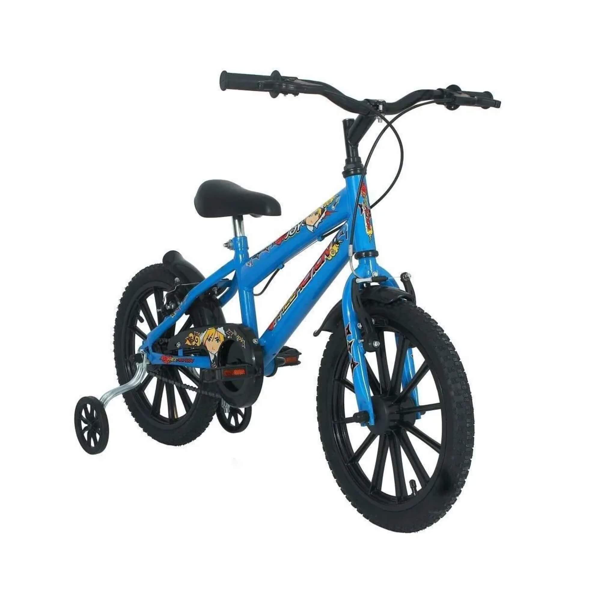 Bicicleta Infantil Aro 16" Joy MTB 1V V-Brake Azul Free Action - 3020701053201-001