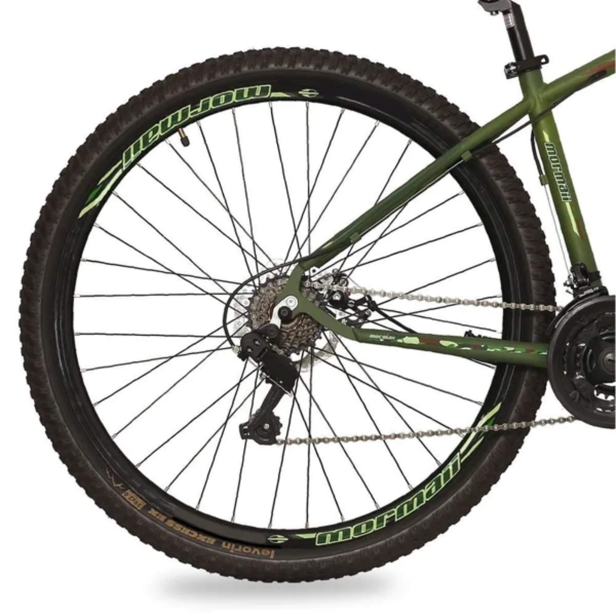 Bicicleta Aro 29" Venice 3.1 Alumínio Disk Brake C23 Verde Militar Mormaii - 2011006715610-065