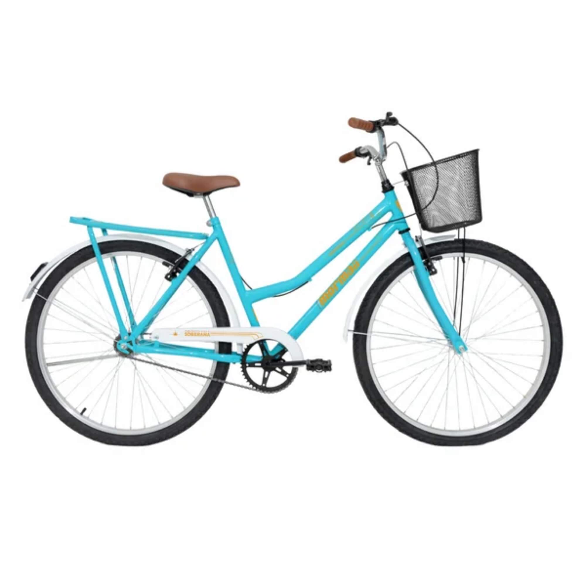 Bicicleta Feminina Aro 26" Soberana 1V CV-Brake Verde Tiffany Mormaii - 2010404002701-073