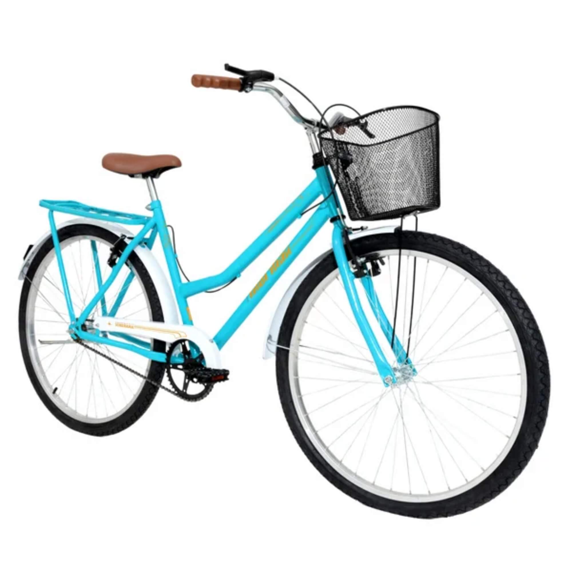 Bicicleta Feminina Aro 26" Soberana 1V CV-Brake Verde Tiffany Mormaii - 2010404002701-073