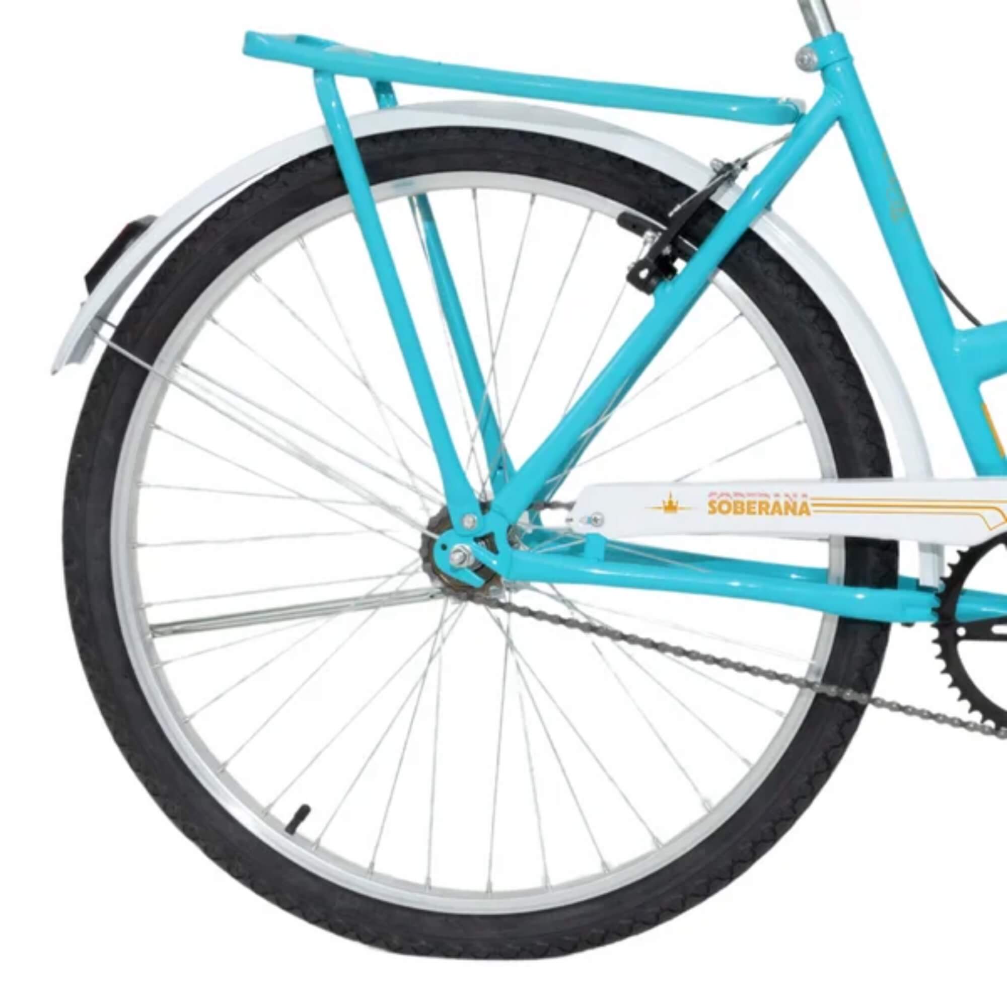 Bicicleta Feminina Aro 26" Soberana 1V CV-Brake Verde Tiffany Mormaii - 2010404002701-073