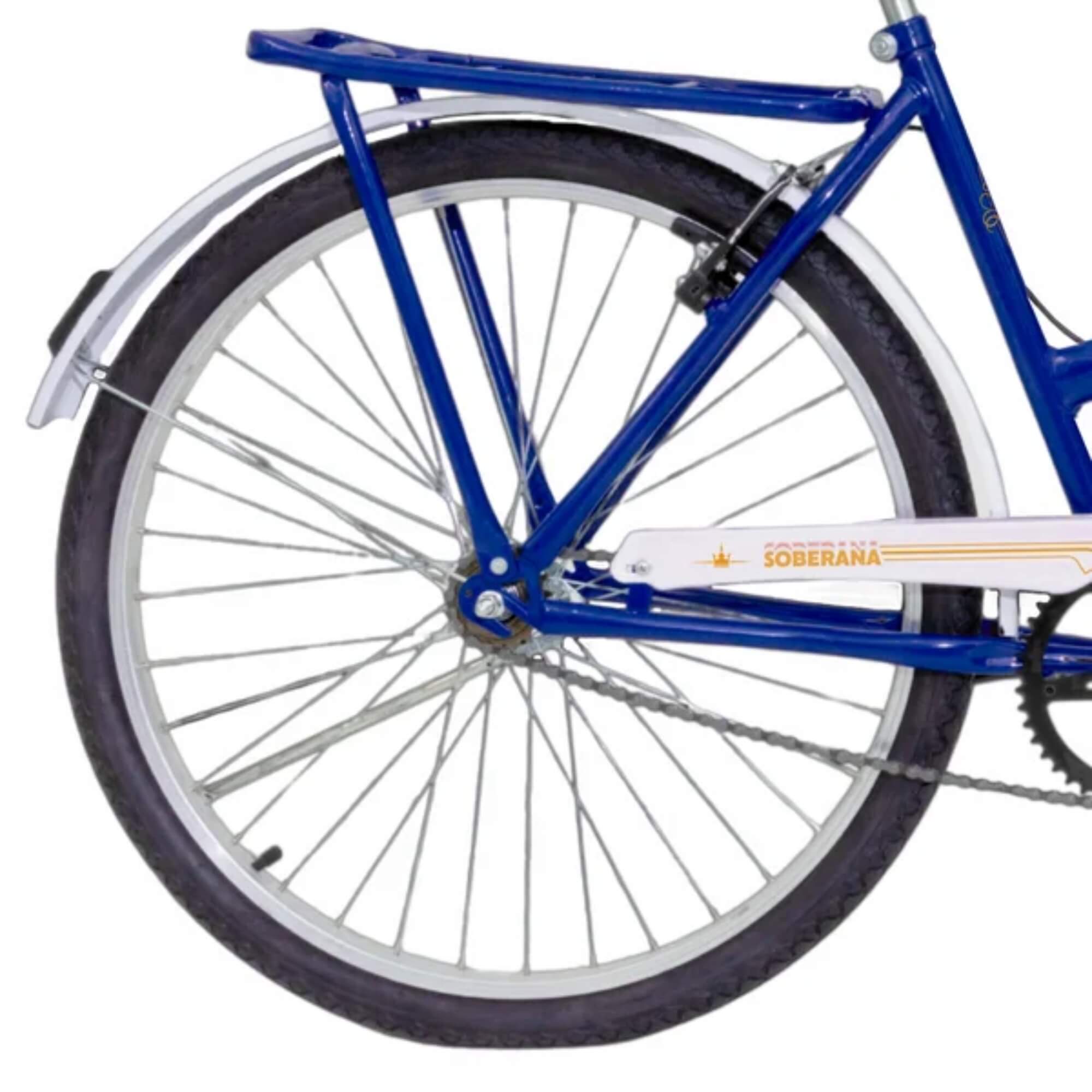 Bicicleta Aro 26" Soberana 1V CV-Brake Azul Alanya Mormaii - 2010404002701-072