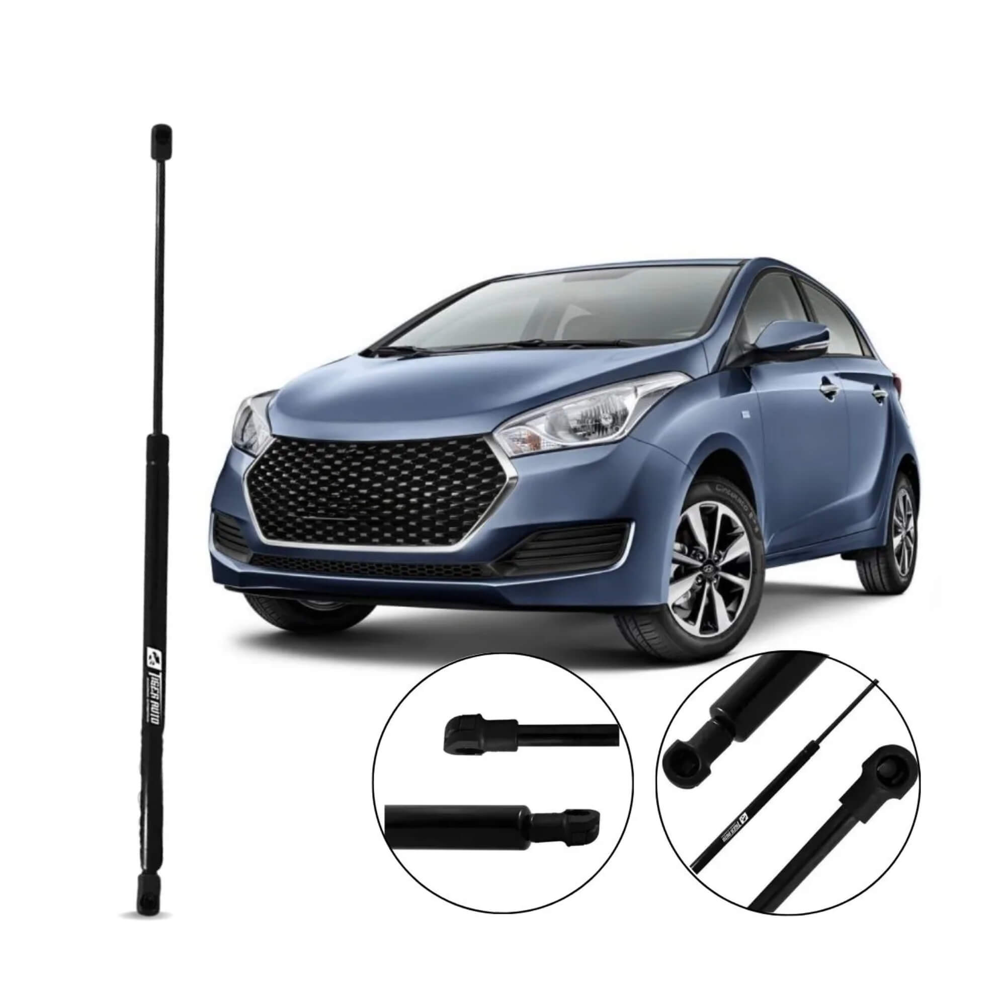 Amortecedor Tampa Traseira Hb20 2012 A 2018 Tiger Auto - 1201072