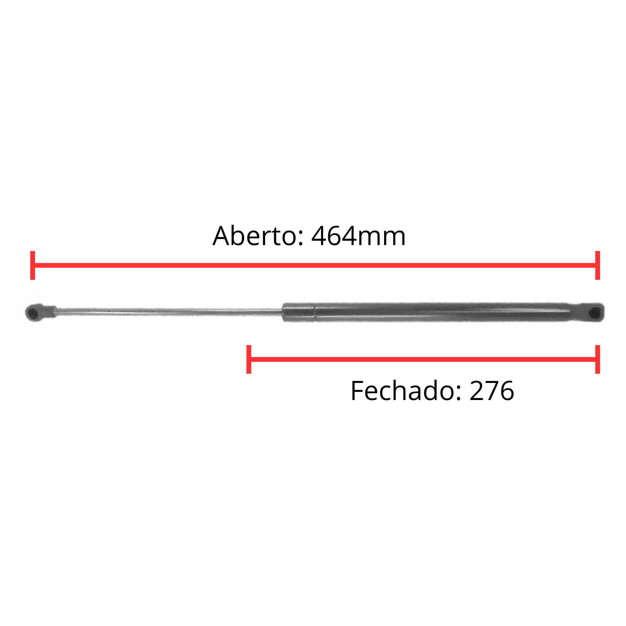 Amortecedor Mala Ford Ka 2008 a 2014 Tiger Auto - 1201027