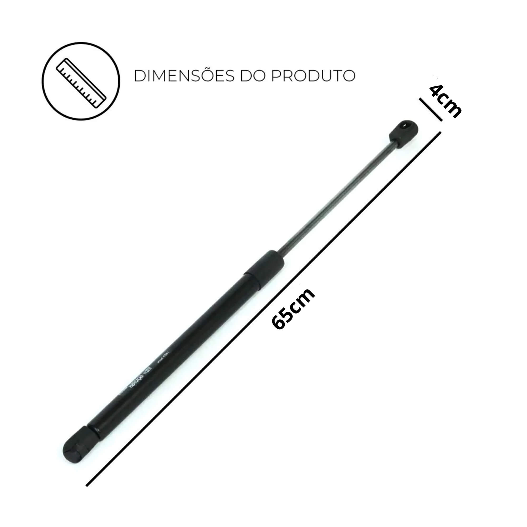 Amortecedor de Mola a Gas (PORTA MALAS) KA 01 07 TIGER AUTO - 1201142