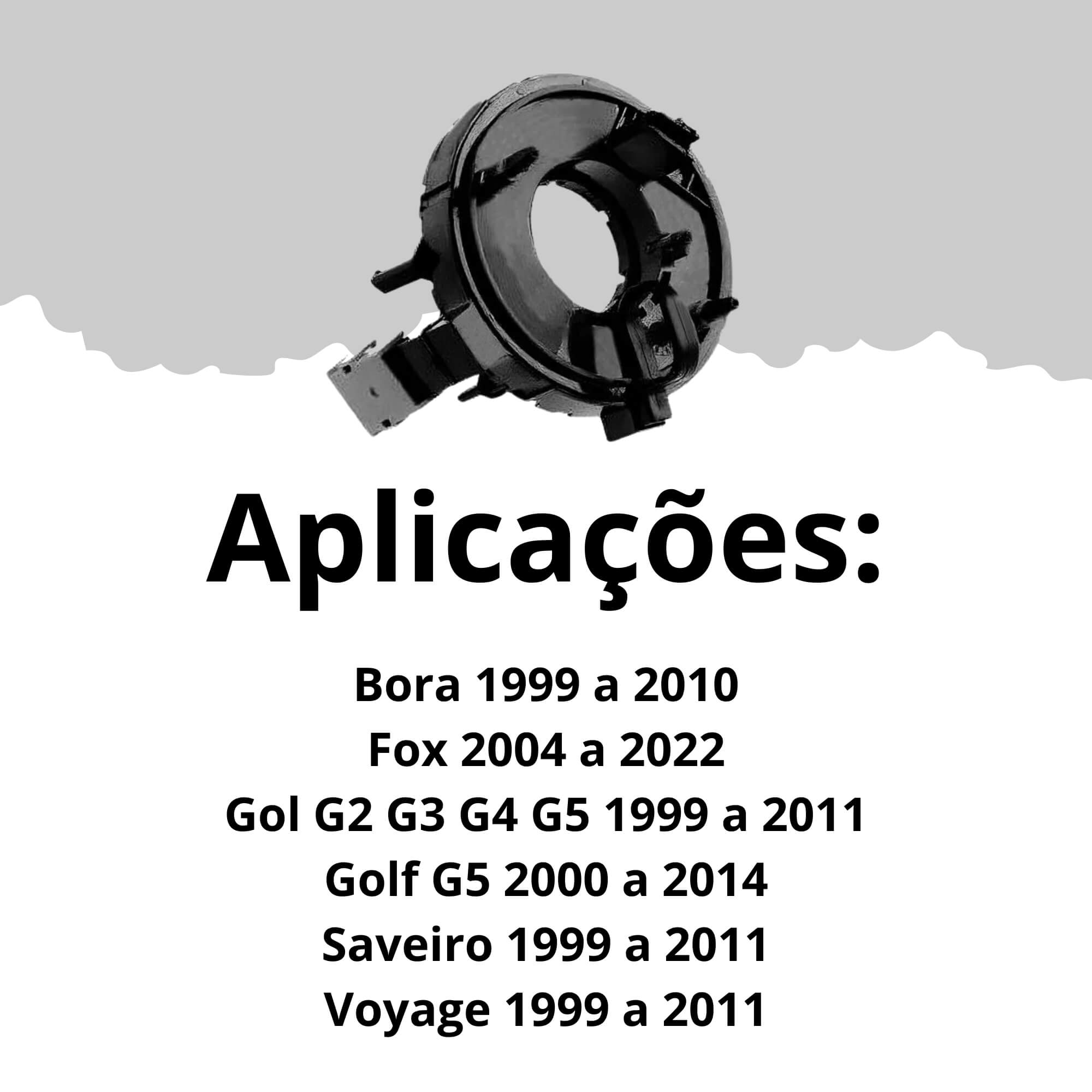 Cinta de Airbag Bora 1999 a 2011 Fox 2004 a 2015 Gol 1999 a 2016 Tiger Auto - 17010059