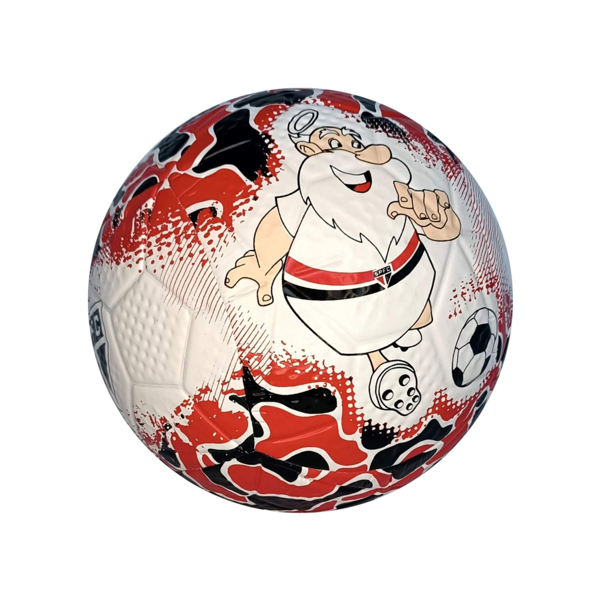 Mini Bola de Futebol  PVC/PU - São Paulo Futebol e Magia - 4031