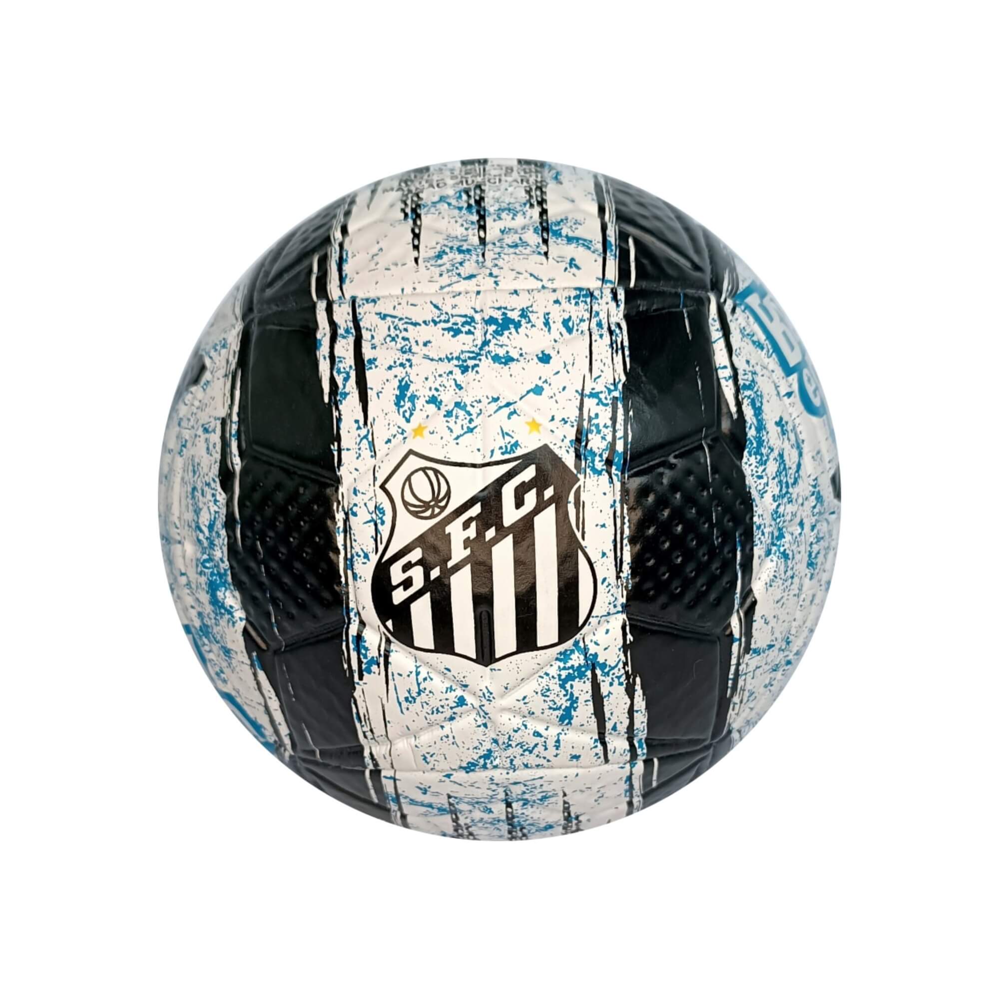 Mini Bola de Futebol  PVC/PU - Santos Futebol e Magia - 1688