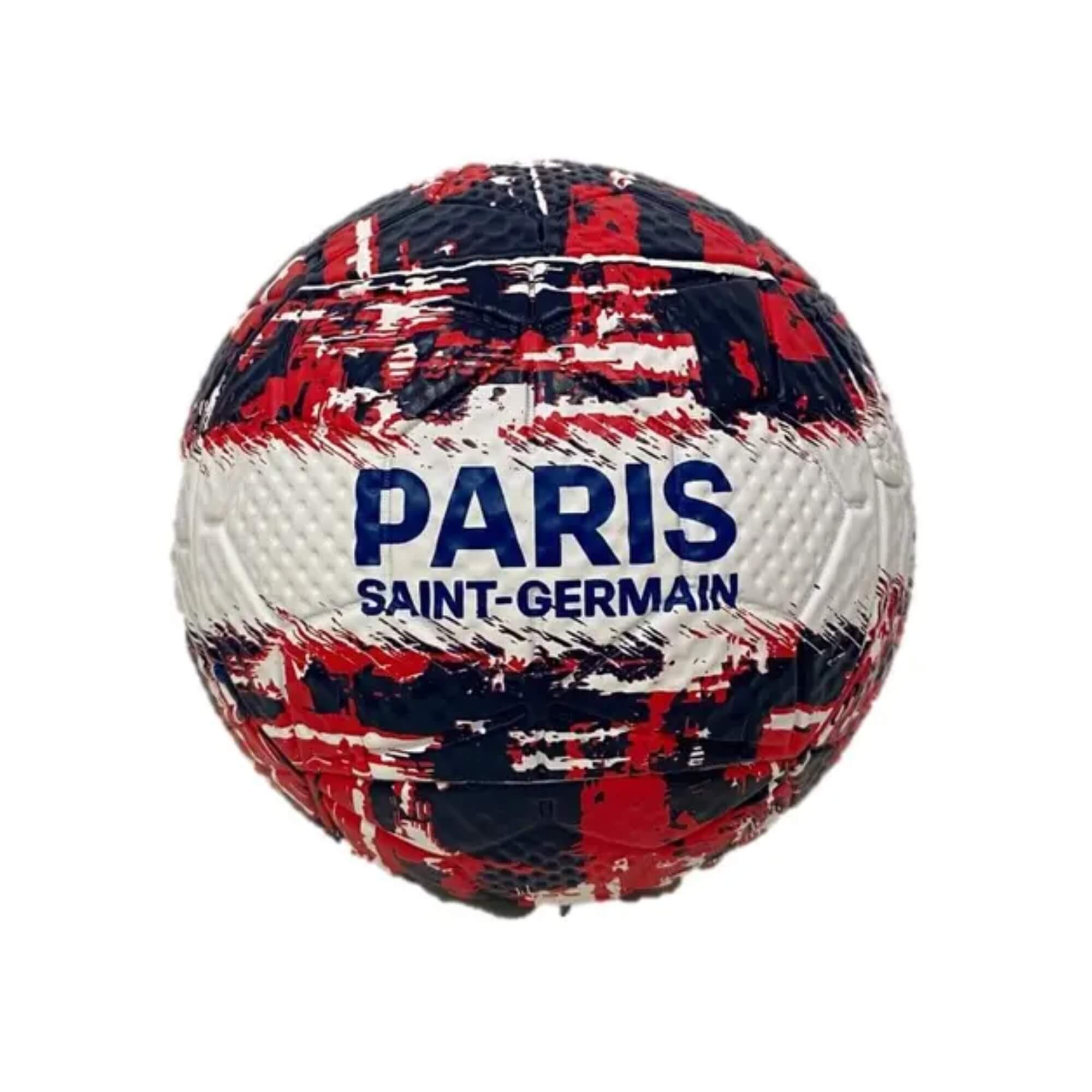 Mini Bola de Futebol PSG Vermelha e Azul Nº2 Futebol e Magia - 1888