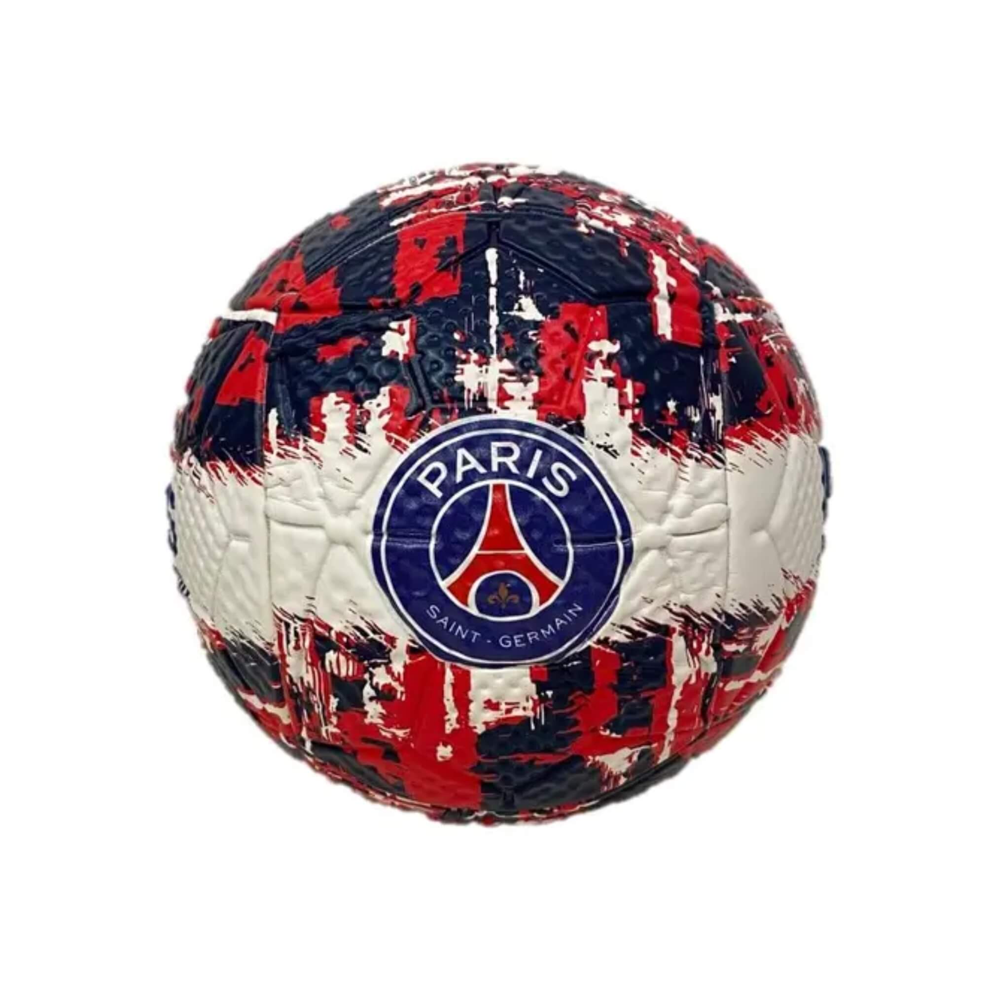 Mini Bola de Futebol PSG Vermelha e Azul Nº2 Futebol e Magia - 1888