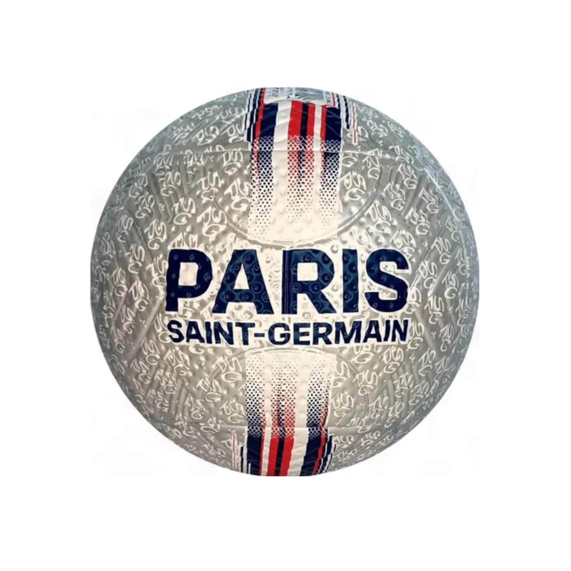Bola de Futebol PSG Nº5 Silver PVC/PU Futebol e Magia - 1887