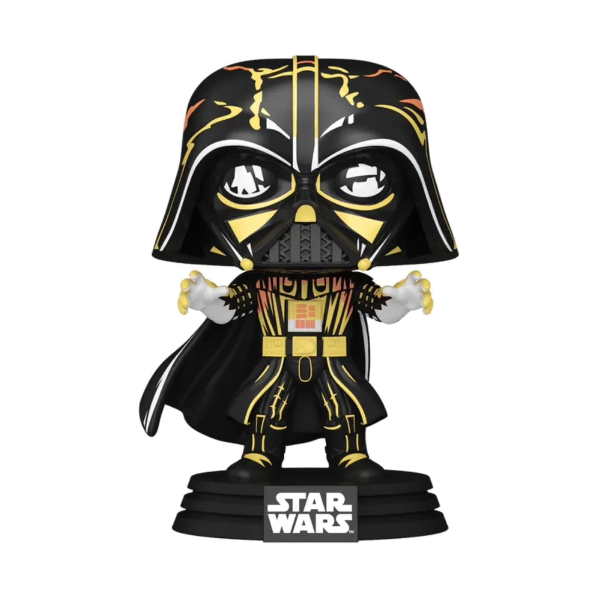 Boneco Funko Pop! Star Wars - Darth Vader Retro (Glow) Candide - 12095