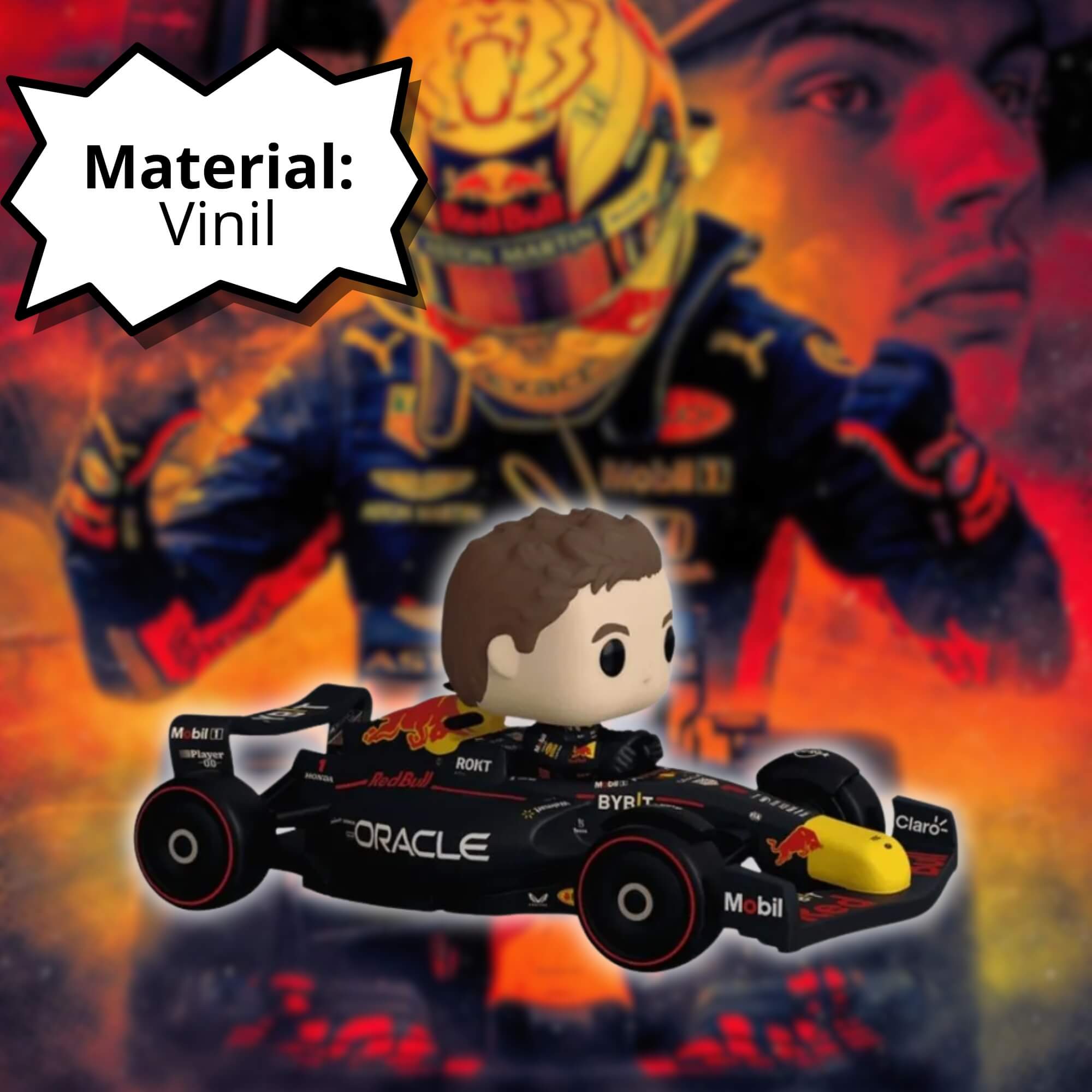 Boneco Funko Pop! Rides Super Deluxe - Max Verstappen Candide - 11549