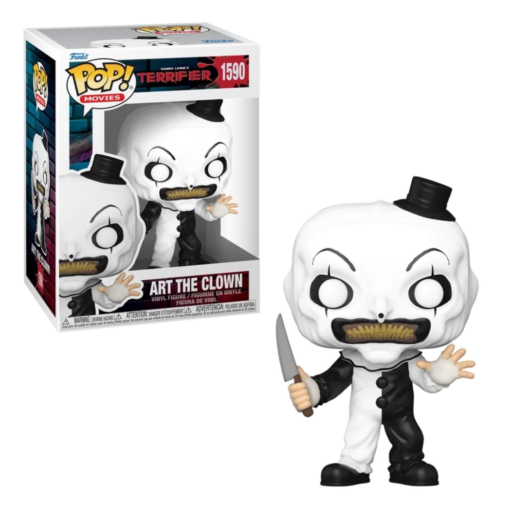 Boneco Funko Pop! Terrifier - O Palhaço Art Candide - 12013