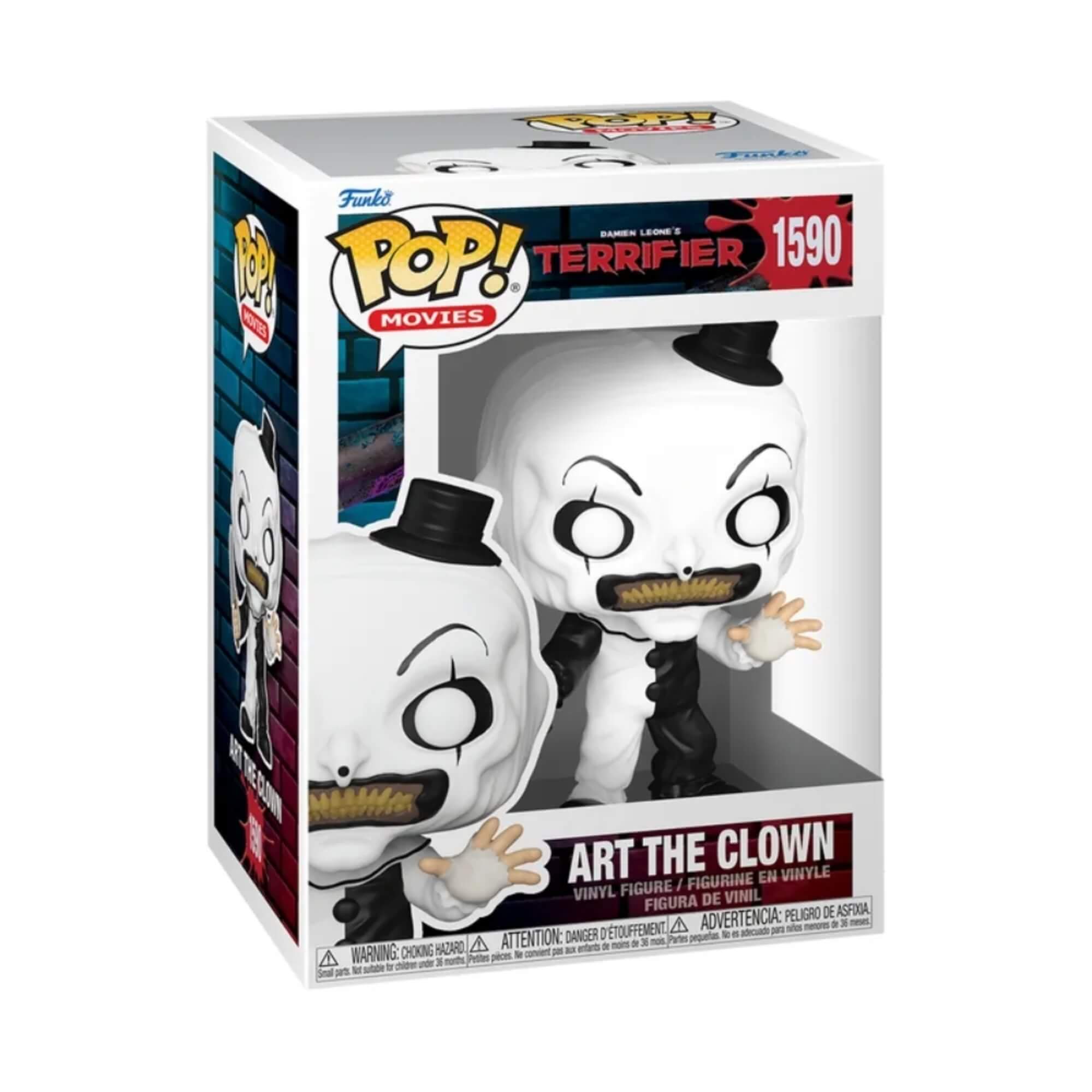 Boneco Funko Pop! Terrifier - O Palhaço Art Candide - 12013