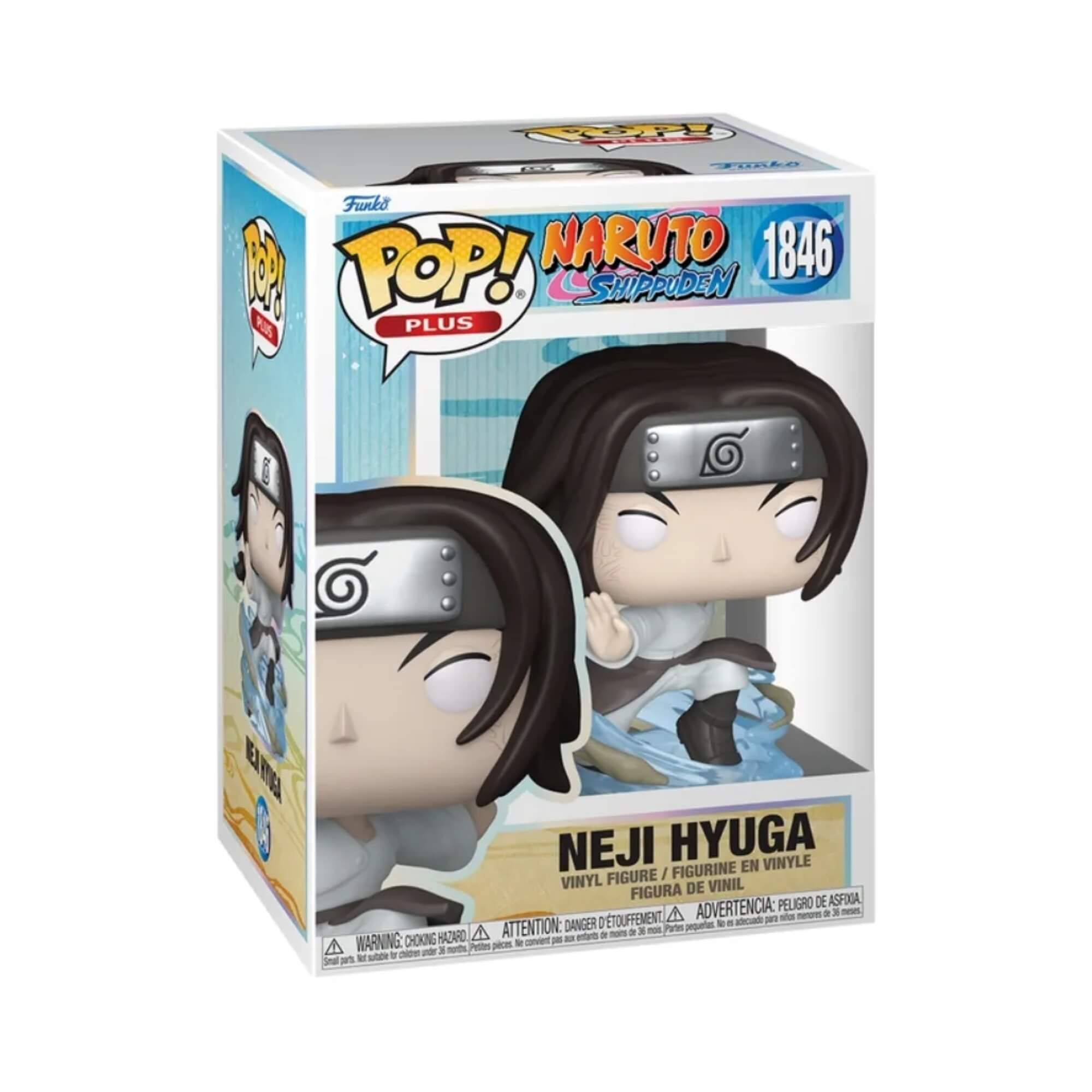 Boneco Funko Pop! Plus Naruto Shippuden - Neji Hyuga Candide 11900