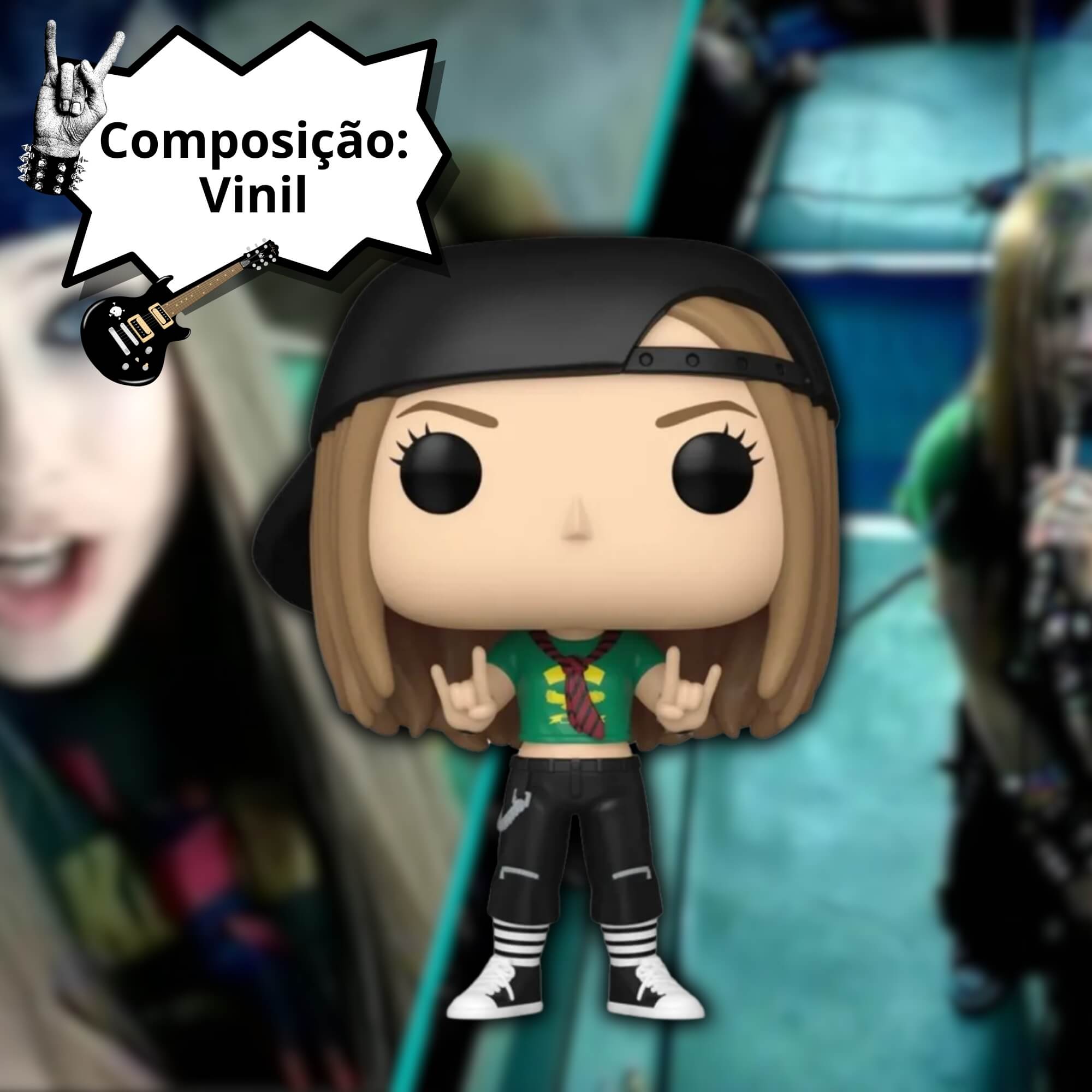 Boneco Funko Pop! Rocks - Avril Lavigne - Sk8ter Boi Candide - 11129