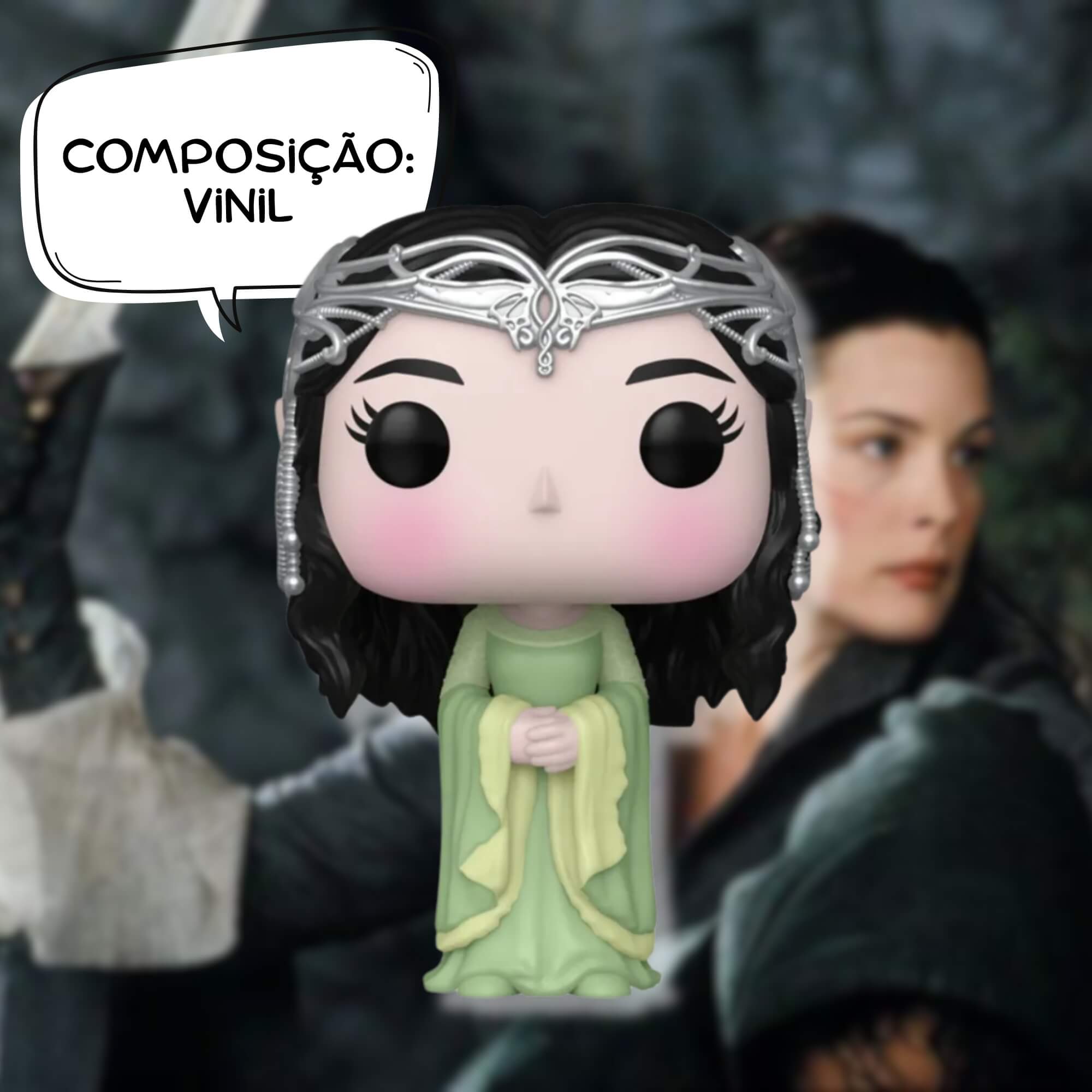 Boneco Funko Pop! O Senhor dos Anéis - Arwen Candide - 11990