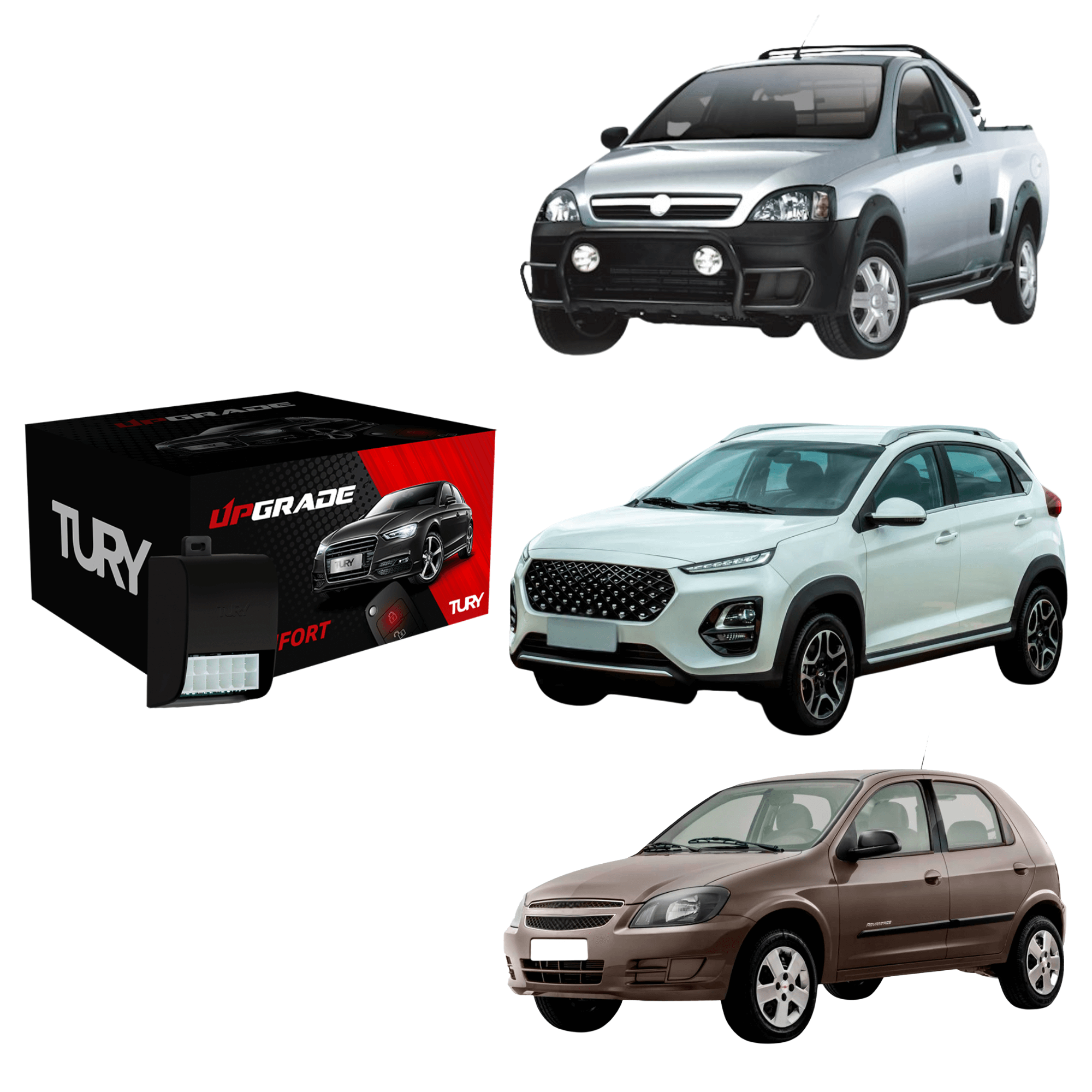 Módulo Desliga Rádio para c/ Tiggo 3, Montana, Celta, Onix, Corsa, New Fiesta Tury - AC01