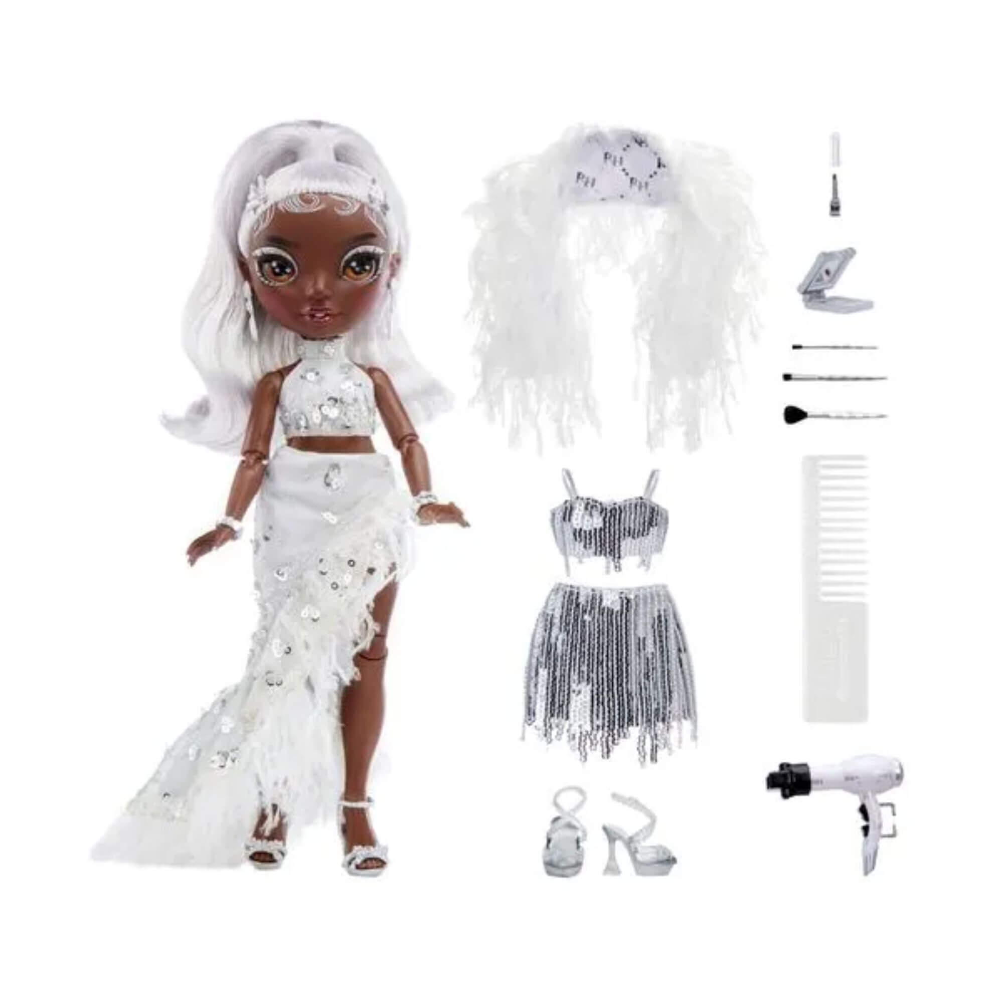 Boneca Rainbow High Vision High - Ayesha Sterling (Prata) MGA - 4222582724