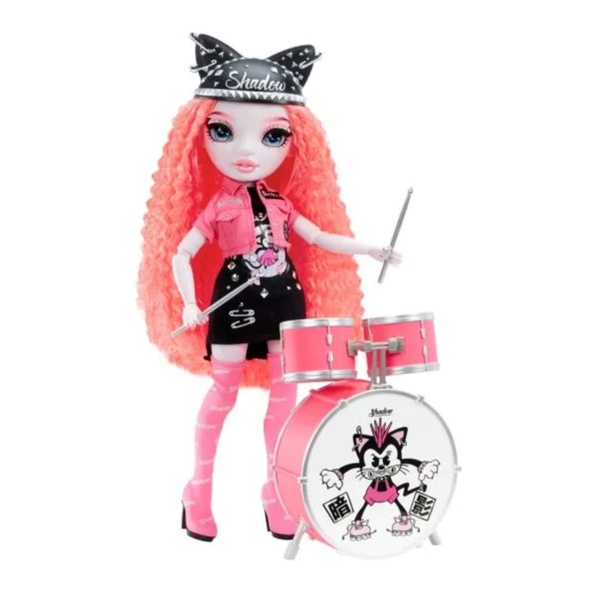 Boneca Rainbow High Vision High - Mara Pinkett Rosa Neon MGA - 4222582748