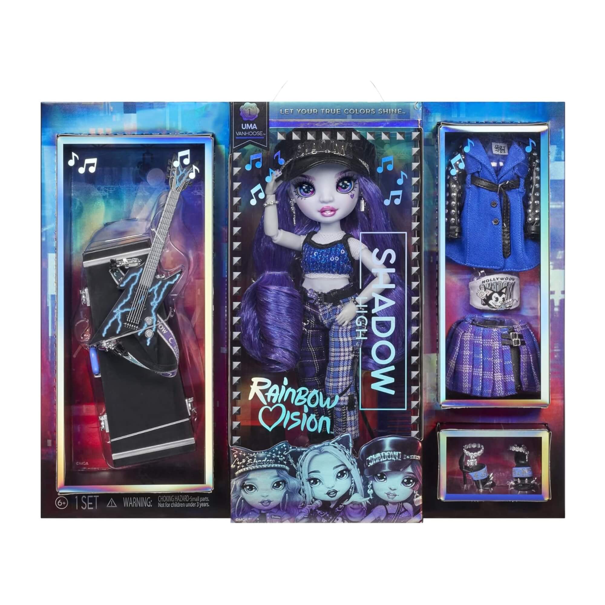 Boneca Rainbow High Vision High - Uma Vanhoose MGA - 222582755