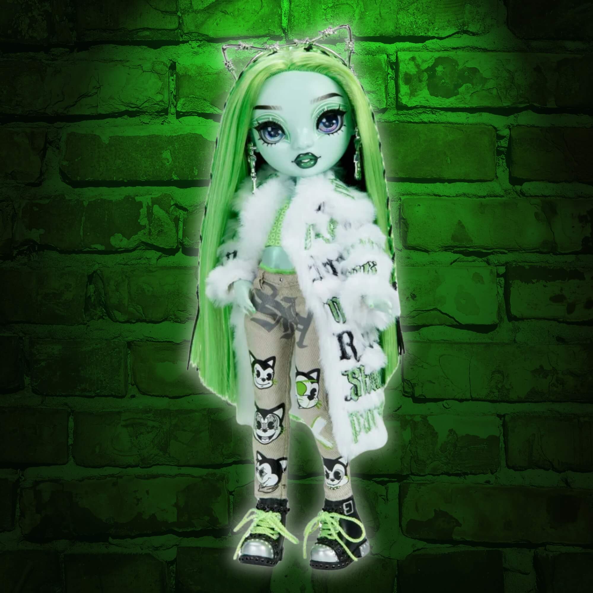 Boneca Rainbow High Vision High - Sharley Limestone - Verde Neon MGA - 4222582762