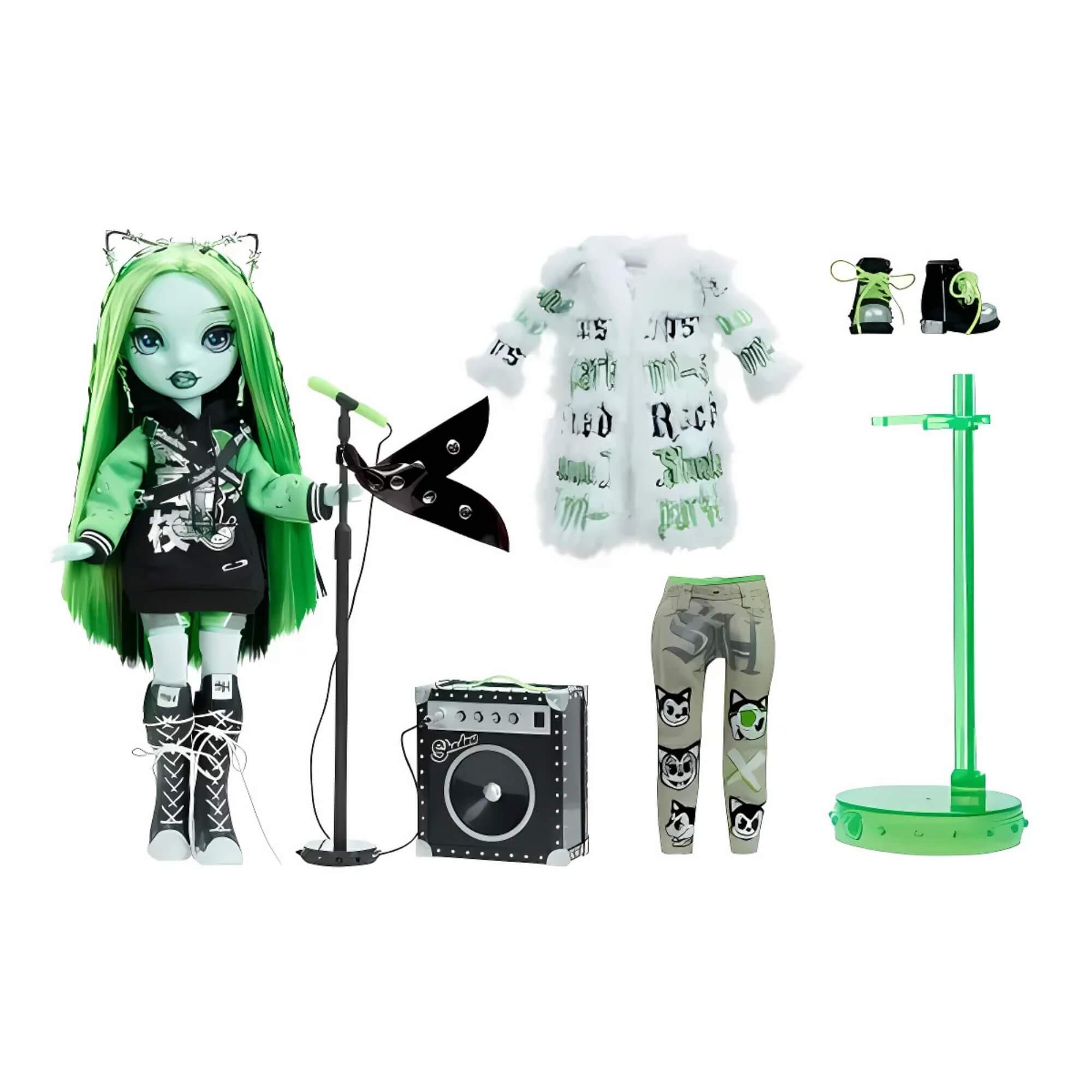 Boneca Rainbow High Vision High - Sharley Limestone - Verde Neon MGA - 4222582762