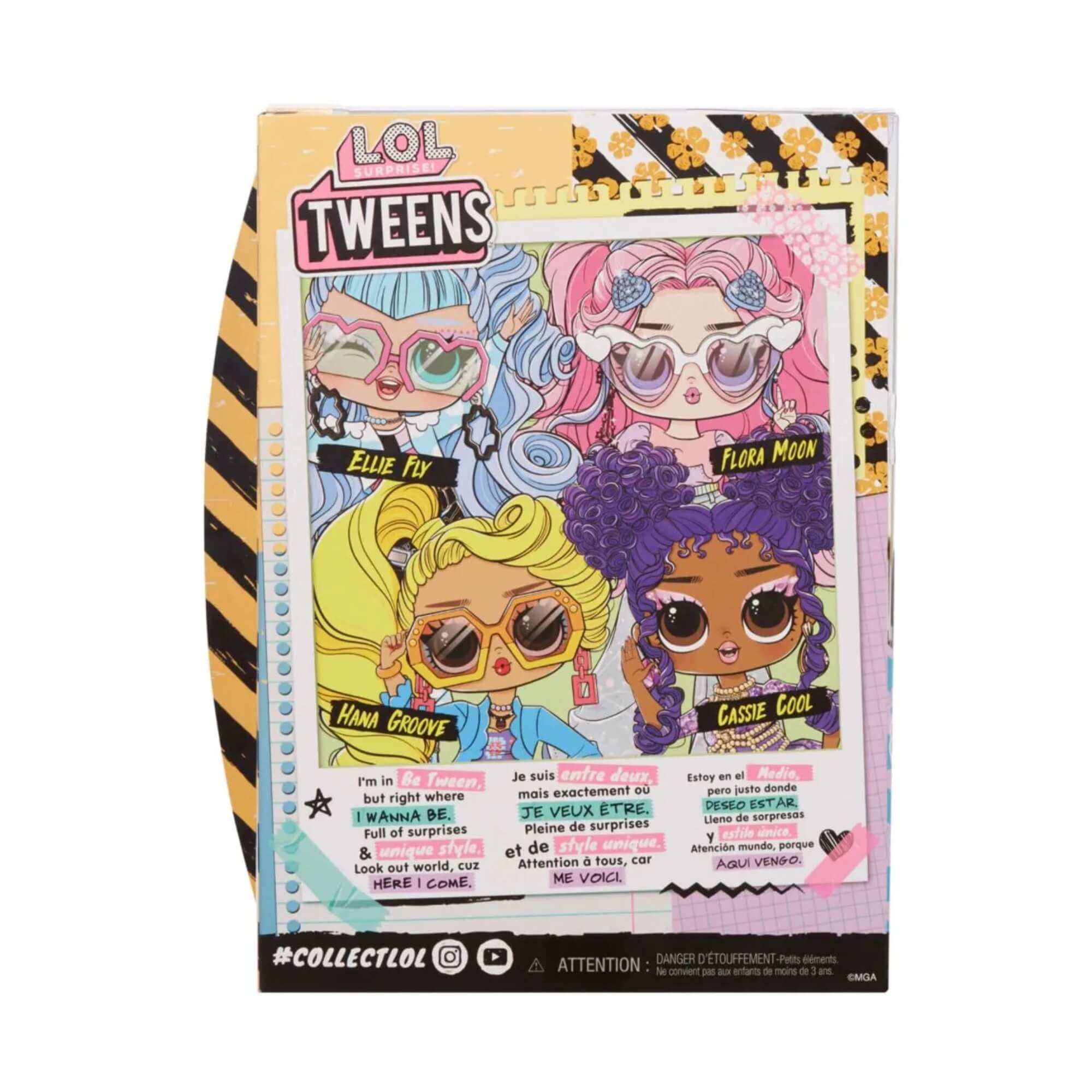 Boneca L.O.L. Surprise Tweens Core Doll - Hana Groove MGA - 4222591658