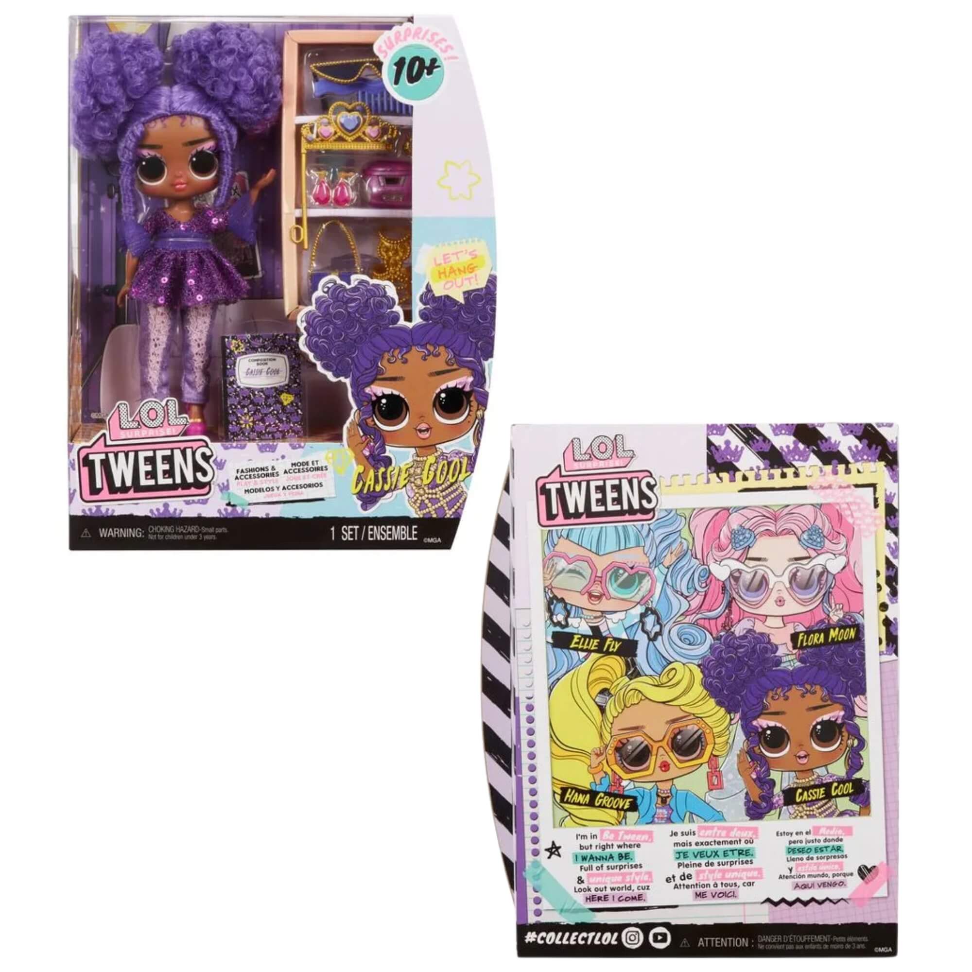 Boneca L.O.L. Surprise Tweens Core - Cassie Cool MGA - 4222591672