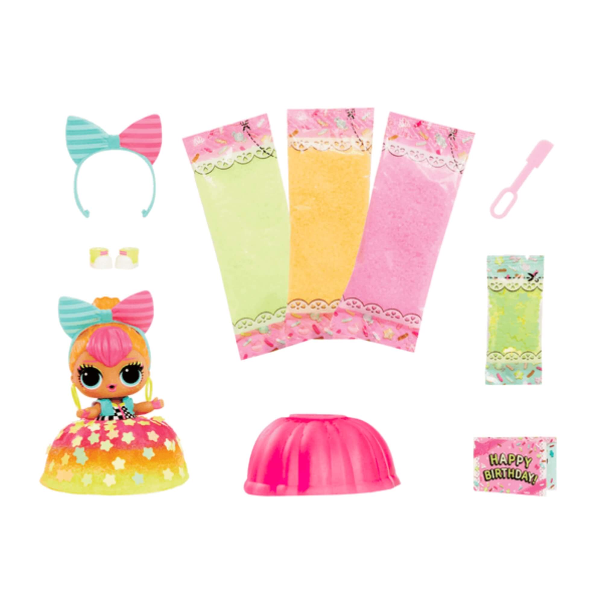 Boneca L.O.L. Surprise Mix & Make Birthday Cake Tots MGA - 4222593140