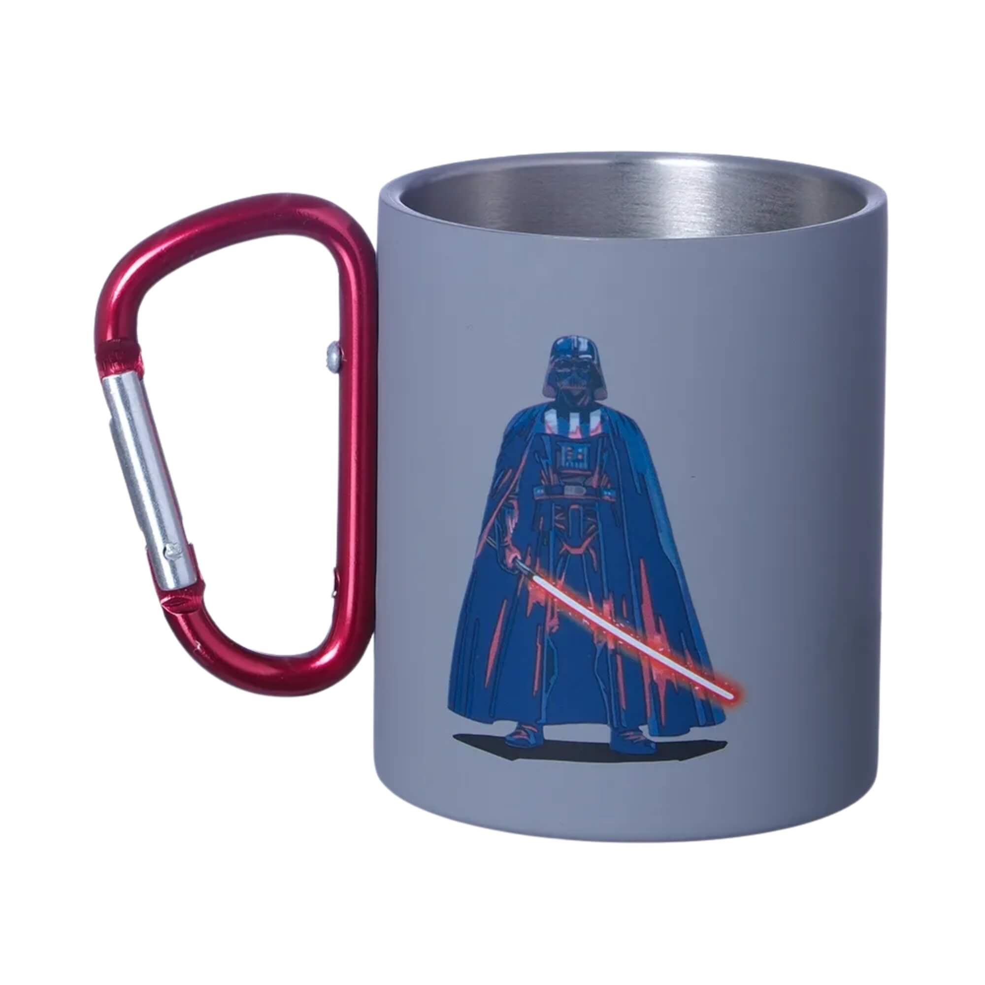 Caneca Mosquetão 300ml Darth Vader - Star Wars Zona Criativa - 10025165