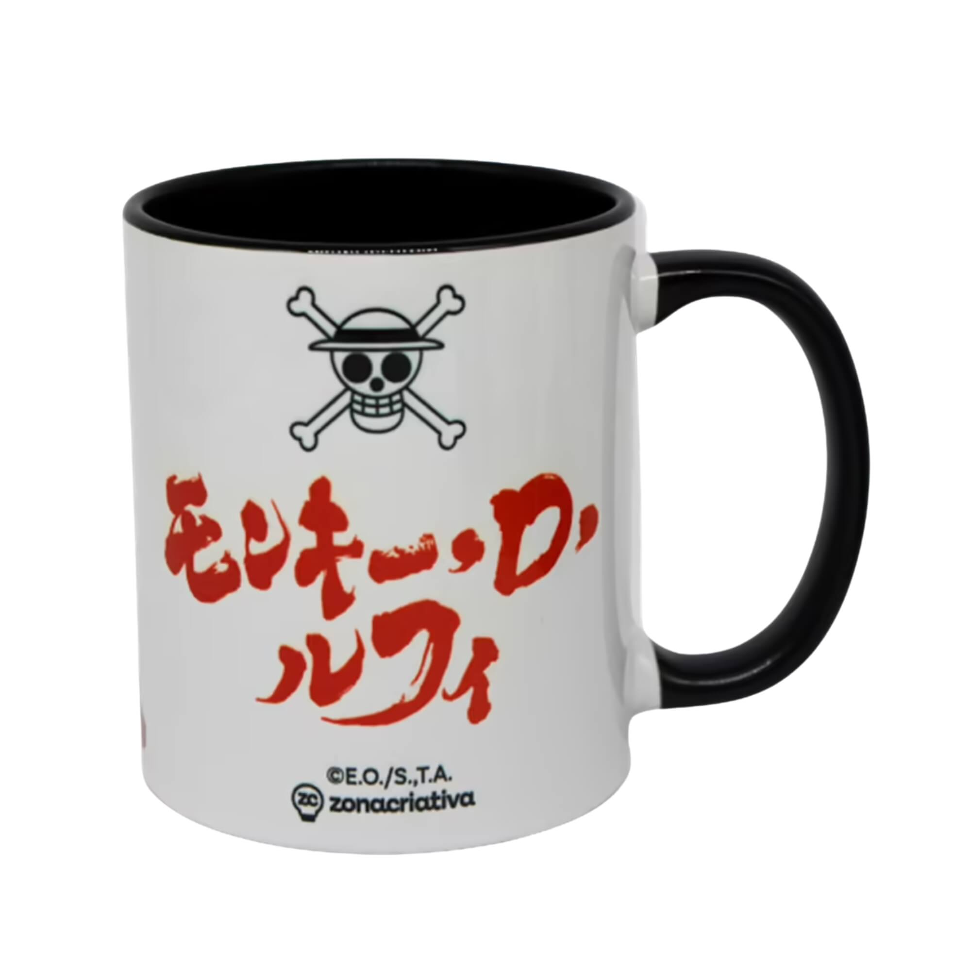 Caneca Pop 350ml Monkey D. Luffy Zona Criativa - 10025347