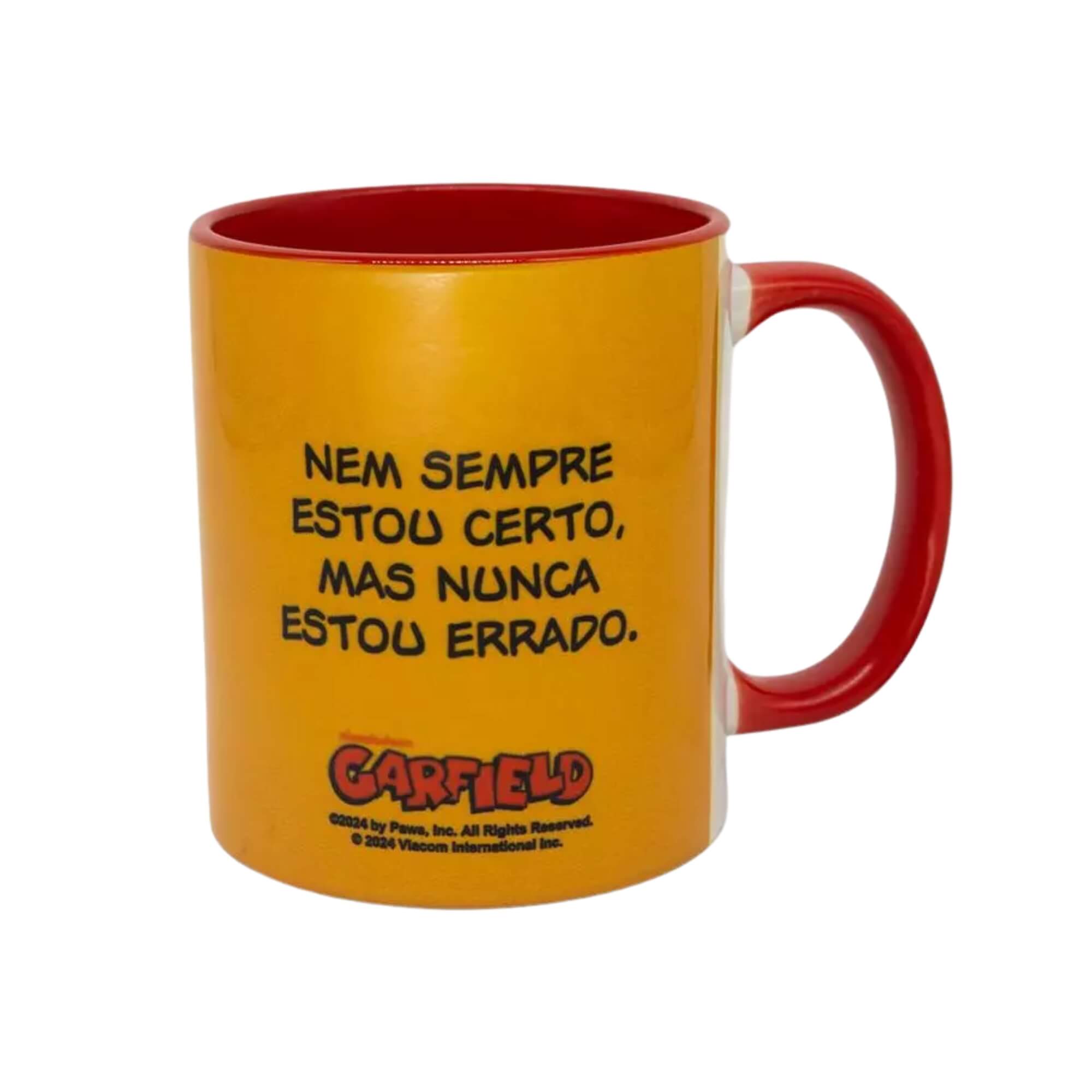 Caneca Pop 350ml Garfield Estou Certo Zona Criativa - 10025814