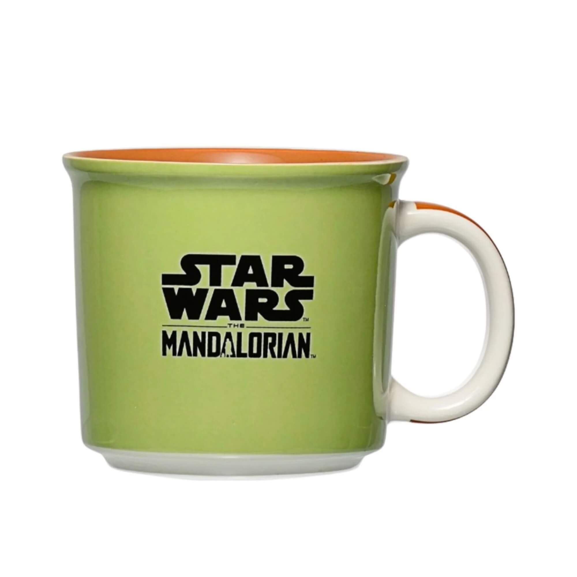 Caneca Tom Star Wars The Mandalorian 350ml em Cerâmica Zona Criativa - 10025909
