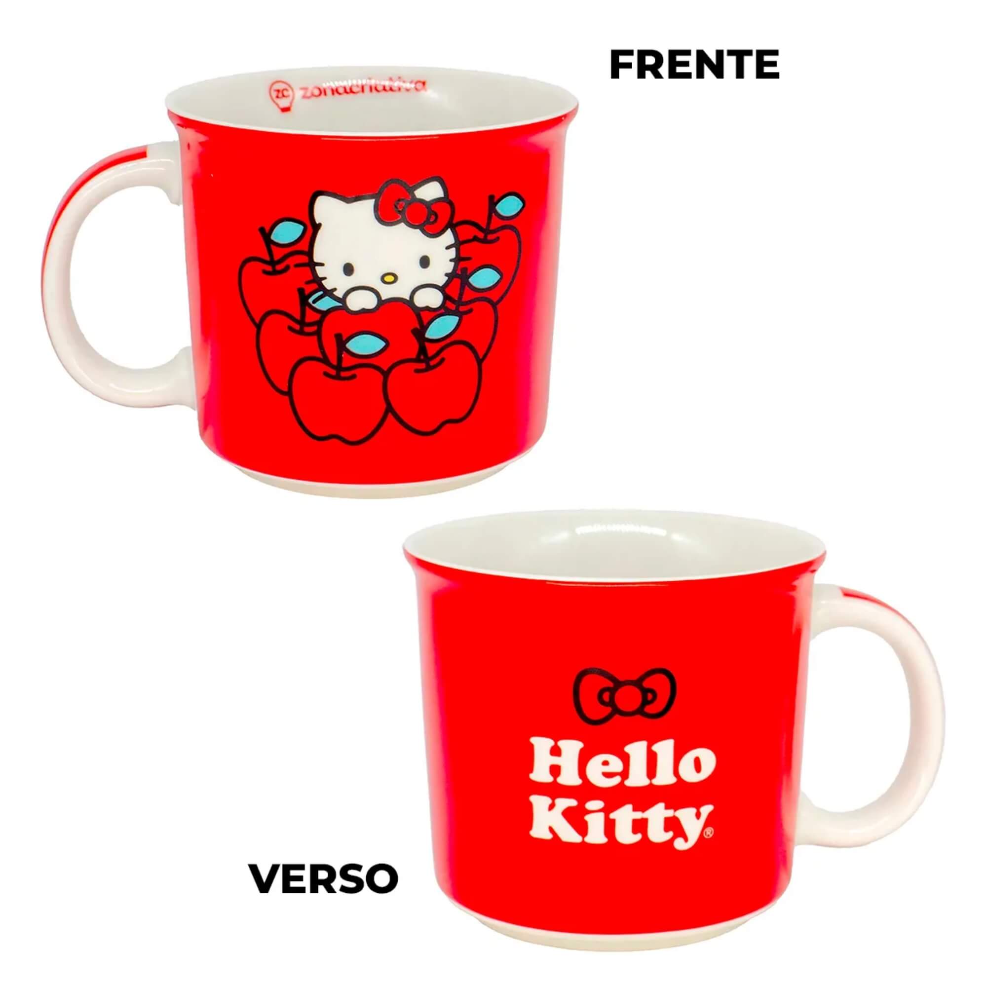Caneca Tom 350ml Hello Kitty Zona Criativa - 10025910