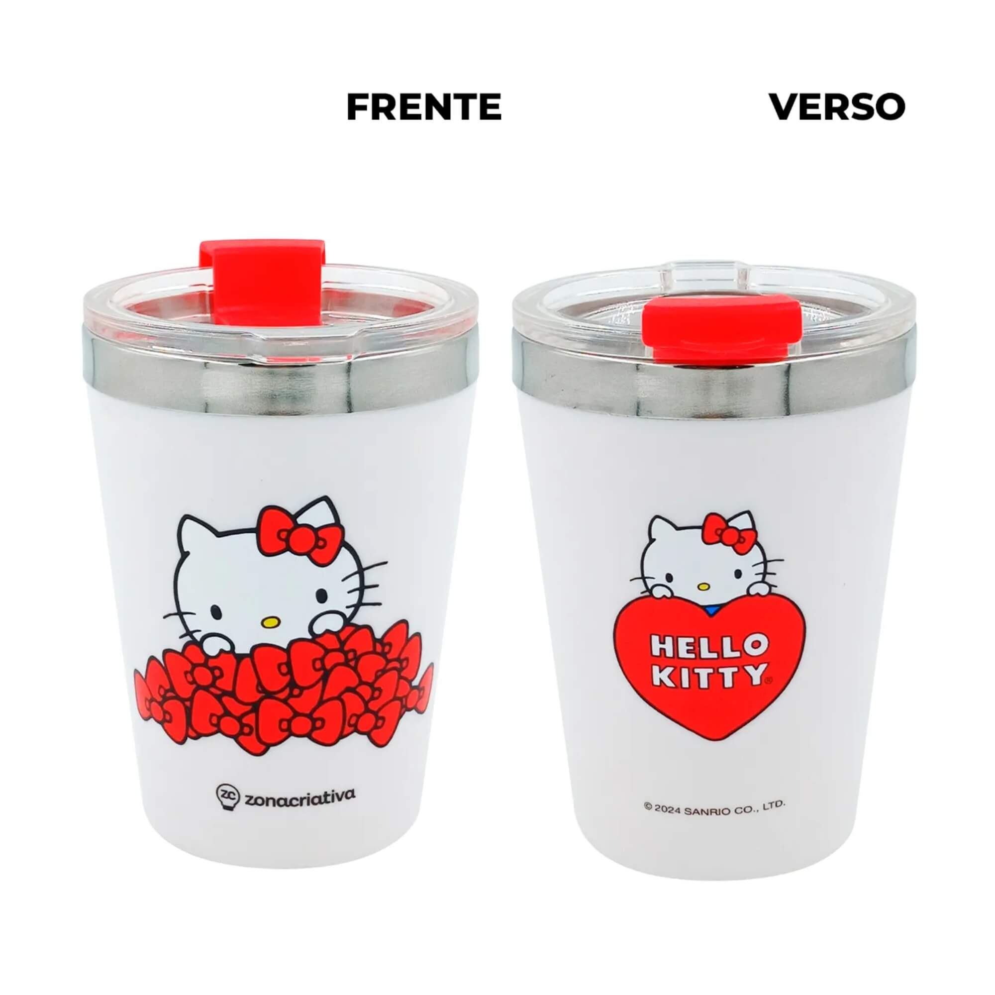 Copo Viagem Snap 300ml Hello Kitty Zona Criativa - 10025962