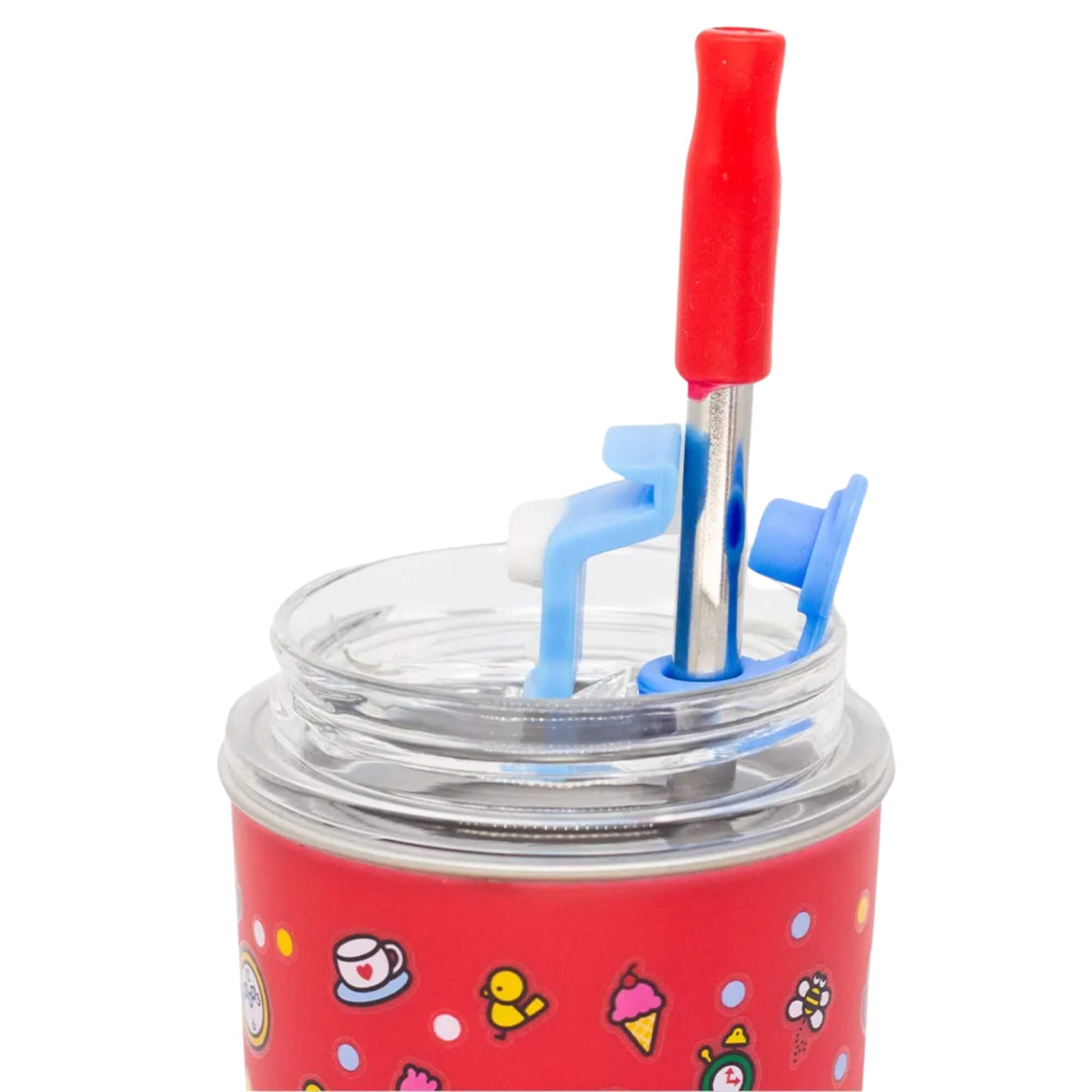 Copo Neo com Canudo 300ml Hello Kitty Zona Criativa - 10025963