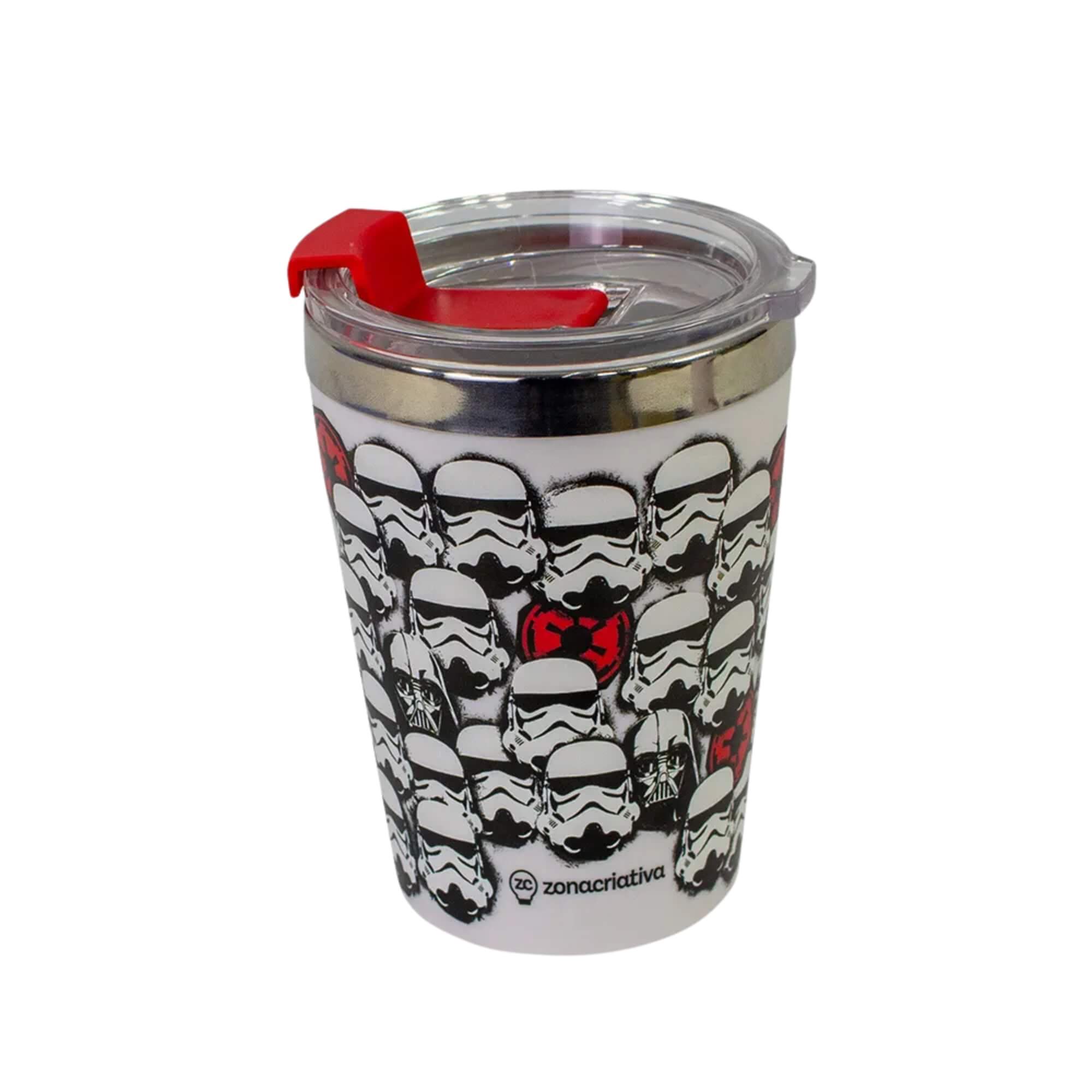 Copo Viagem Snap 300ml Darkside Zona Criativa - 10026015