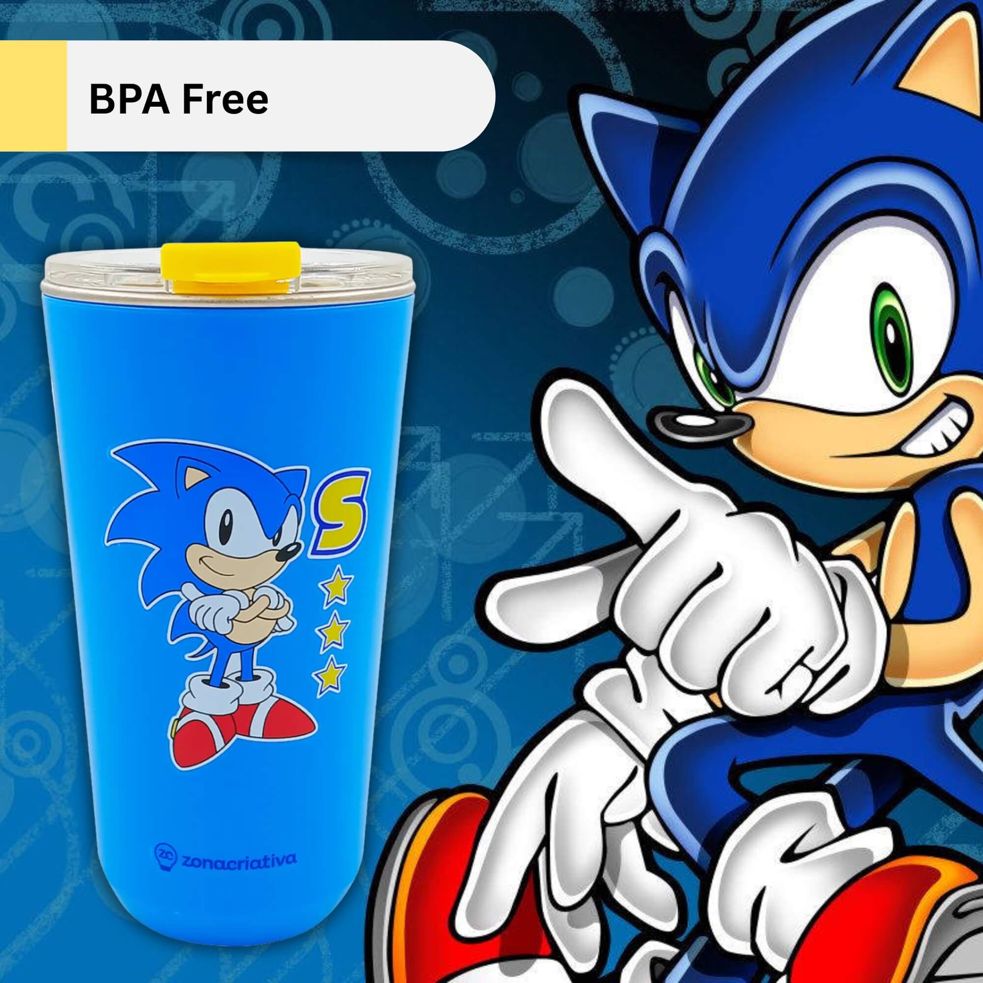 Copo Sky 500ml Sonic Zona Criativa - 10026040