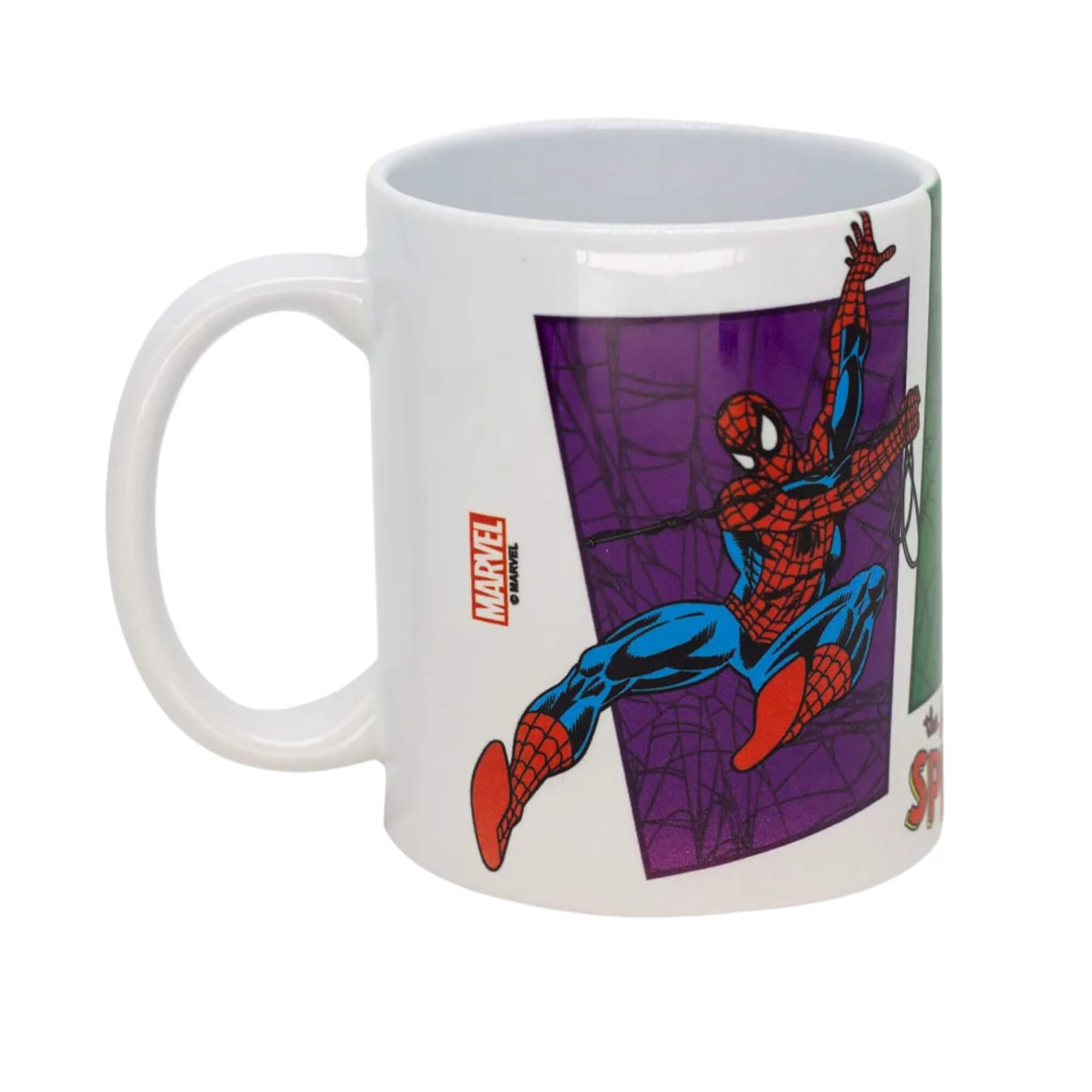 Caneca Pop 350ml Homem-Aranha - Marvel Zona Criativa - 10026429