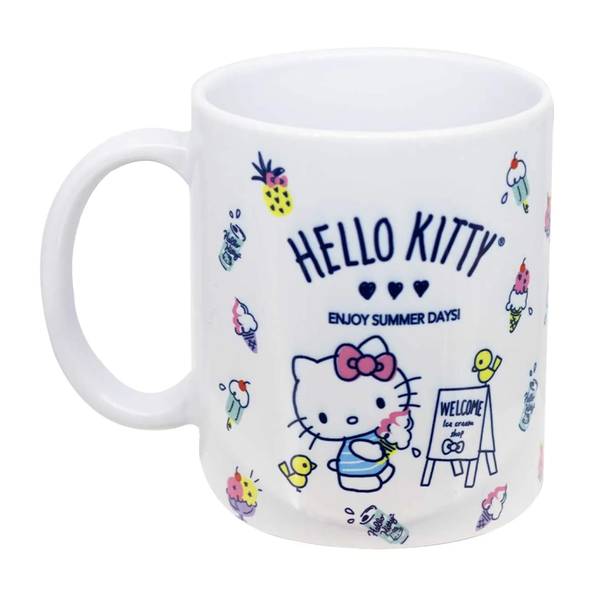 Caneca Pop 350ml New Gift Hello Kitty Sorvete Zona Criativa - 10026432